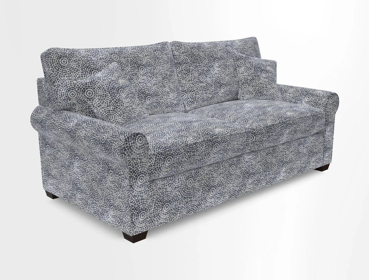 Bignor 3 Seater Sofa in V&A Drawn From Nature Oak Tree Gold