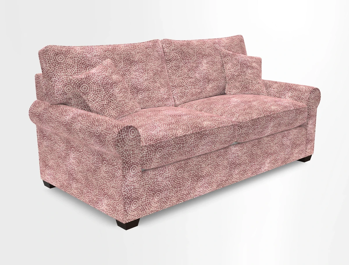 Bignor 3 Seater Sofa in V&A Drawn From Nature Oak Tree Gold