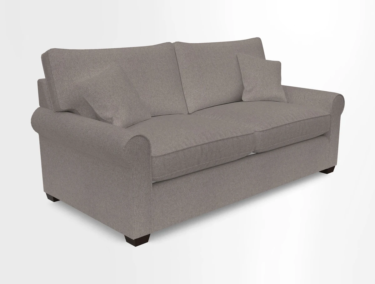 Bignor 3 Seater Sofa in V&A Drawn From Nature Oak Tree Gold