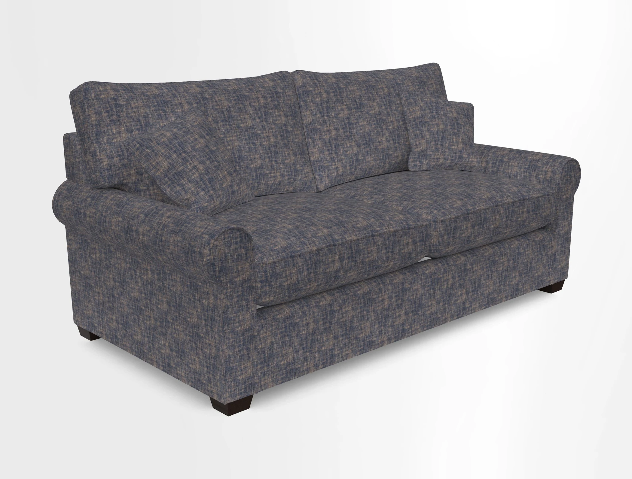 Bignor 3 Seater Sofa in V&A Drawn From Nature Oak Tree Gold