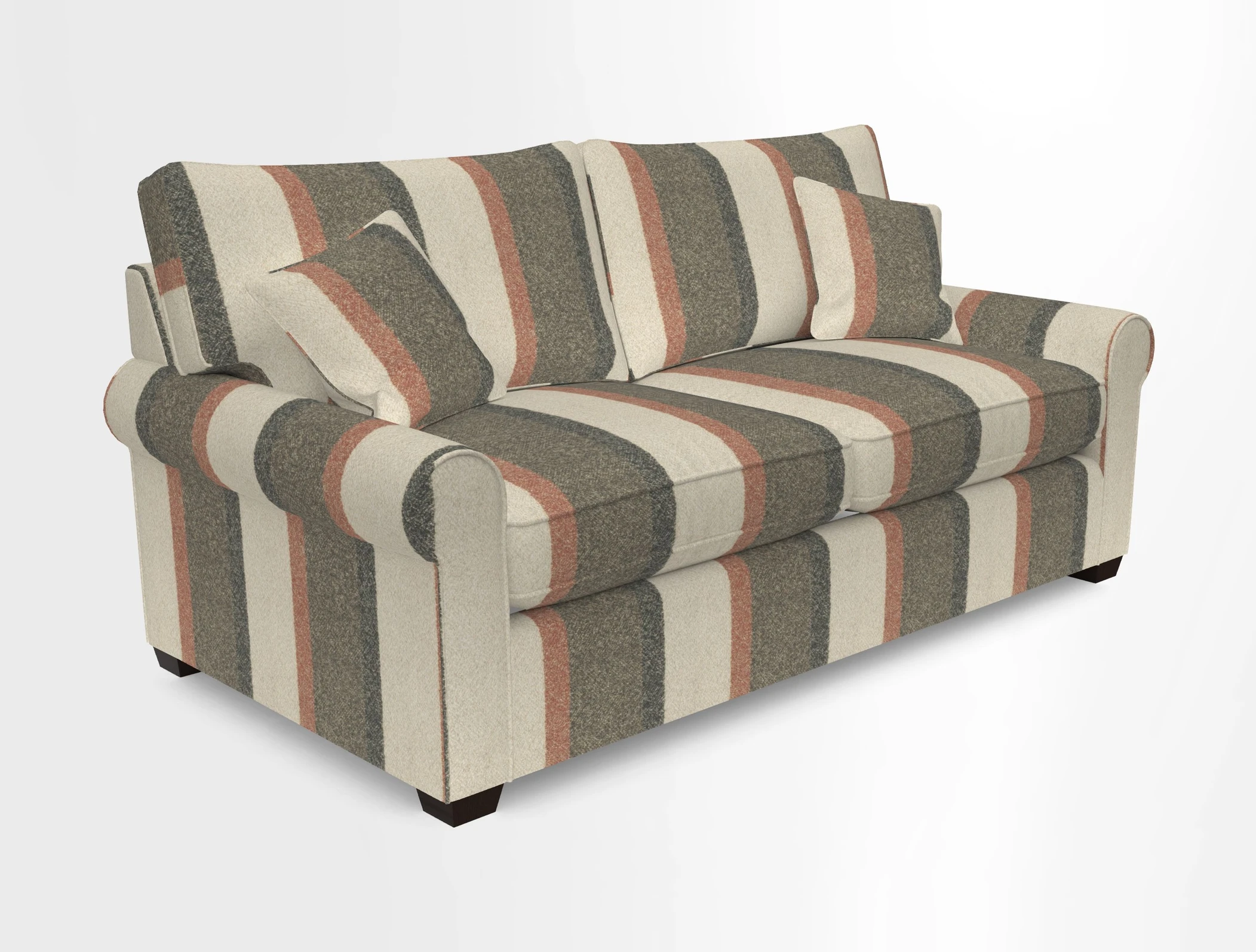Bignor 3 Seater Sofa in V&A Drawn From Nature Oak Tree Gold