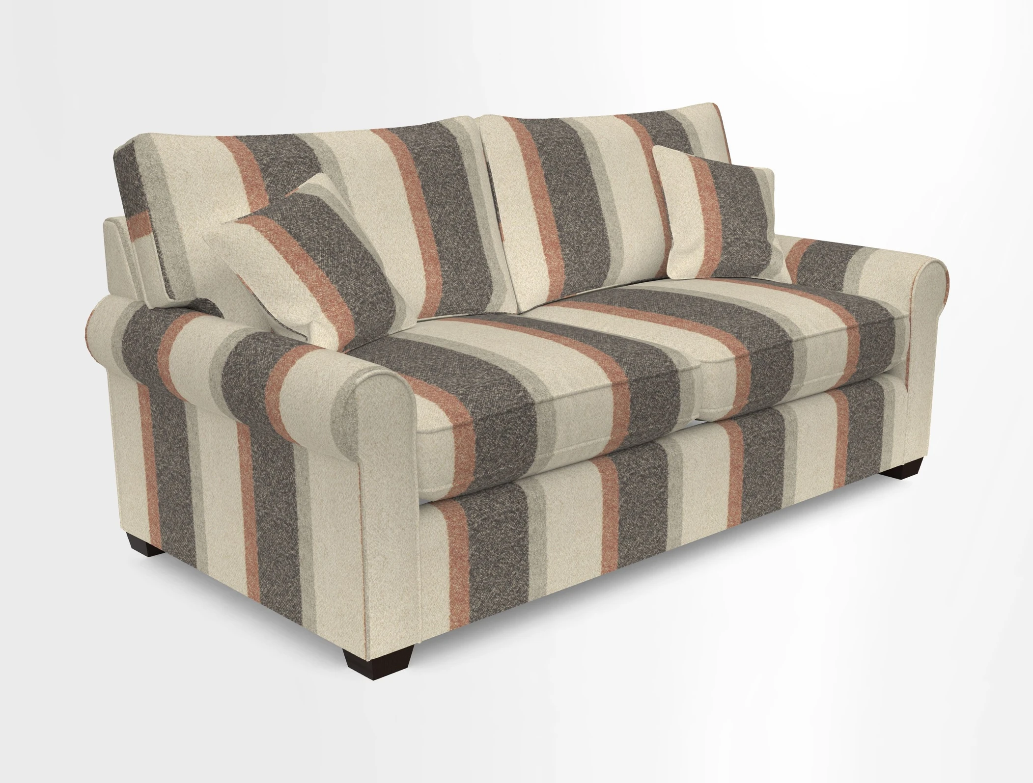 Bignor 3 Seater Sofa in V&A Drawn From Nature Oak Tree Gold