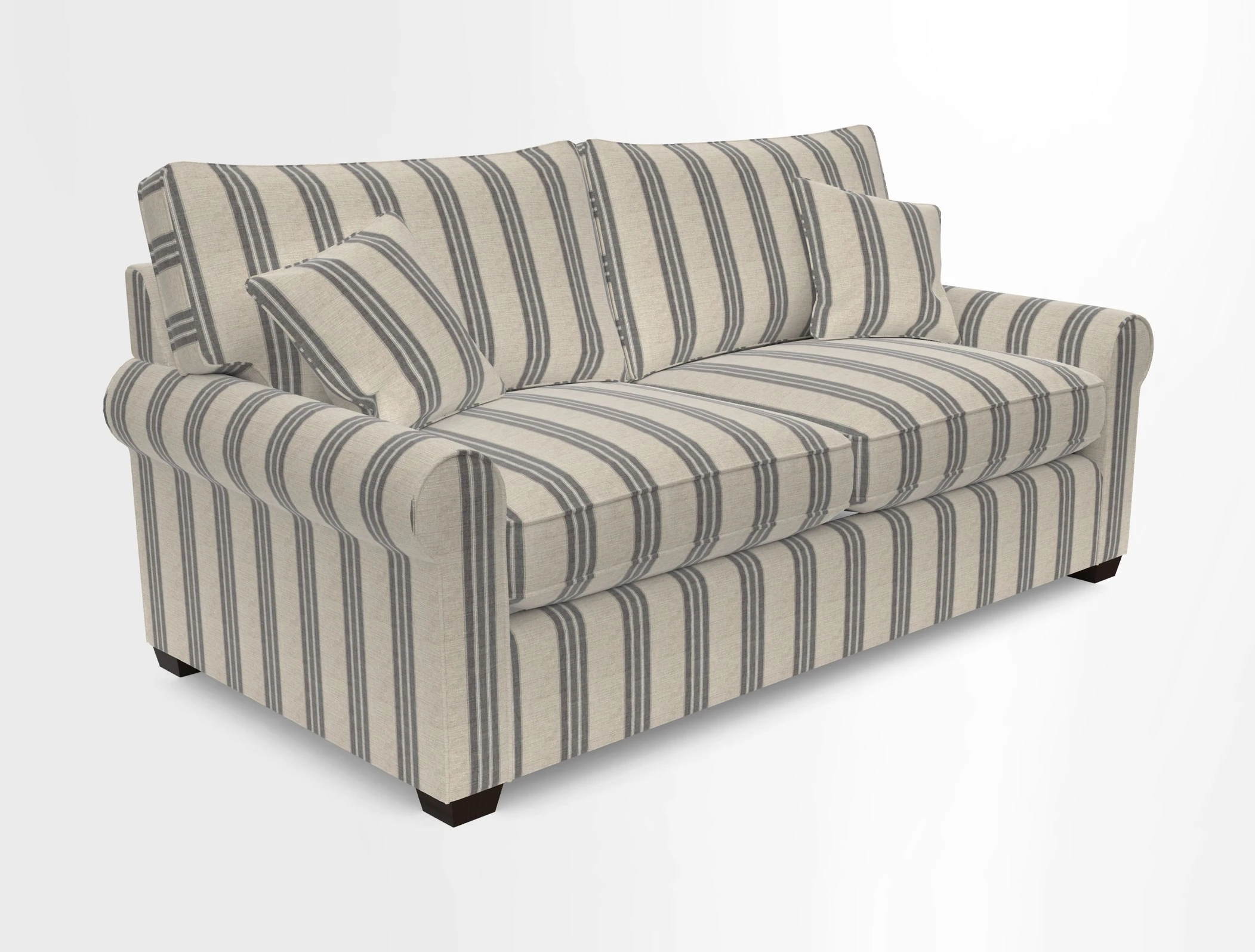 Bignor 3 Seater Sofa in V&A Drawn From Nature Oak Tree Gold