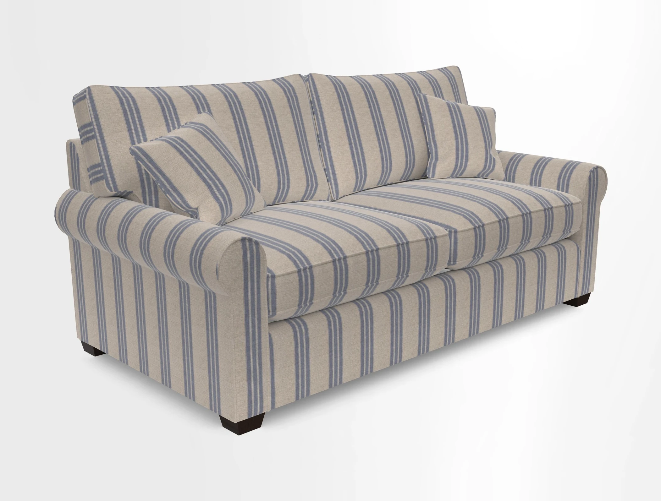 Bignor 3 Seater Sofa in V&A Drawn From Nature Oak Tree Gold