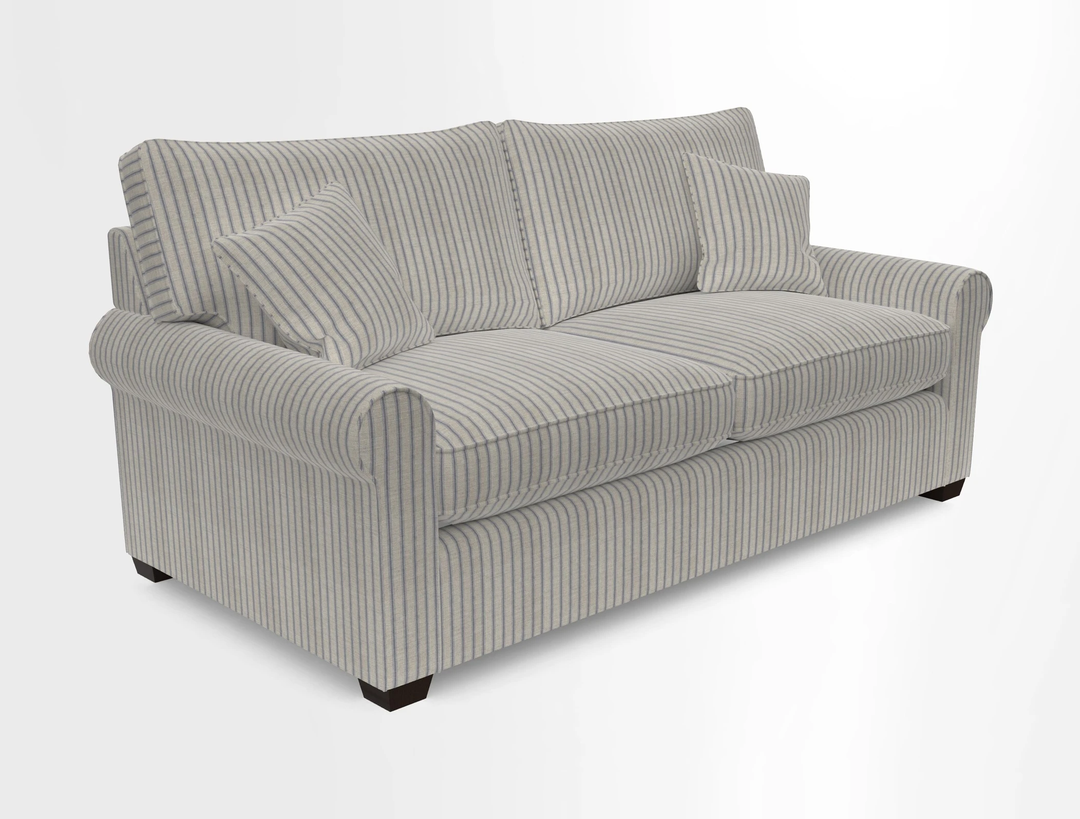 Bignor 3 Seater Sofa in V&A Drawn From Nature Oak Tree Gold