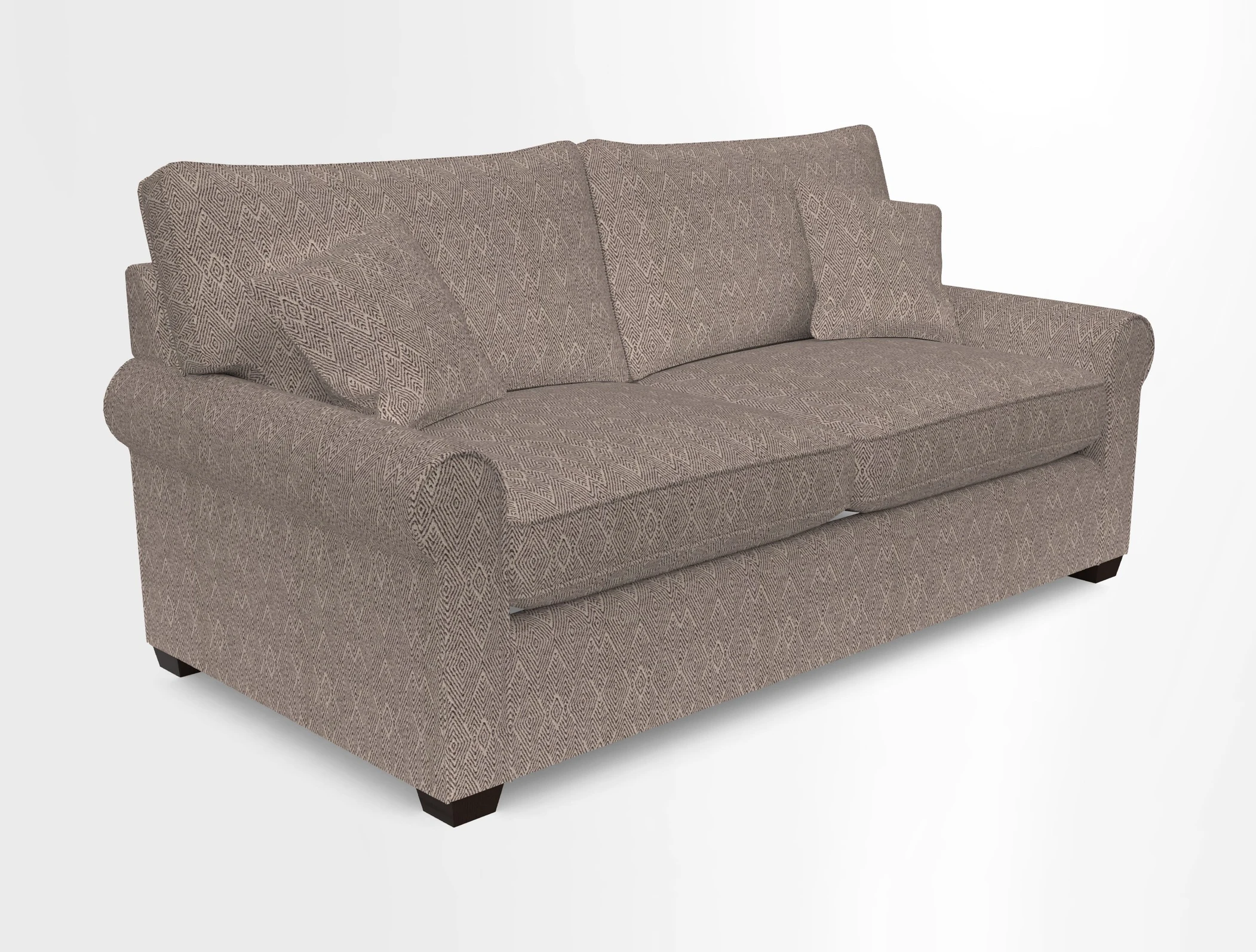 Bignor 3 Seater Sofa in V&A Drawn From Nature Oak Tree Gold