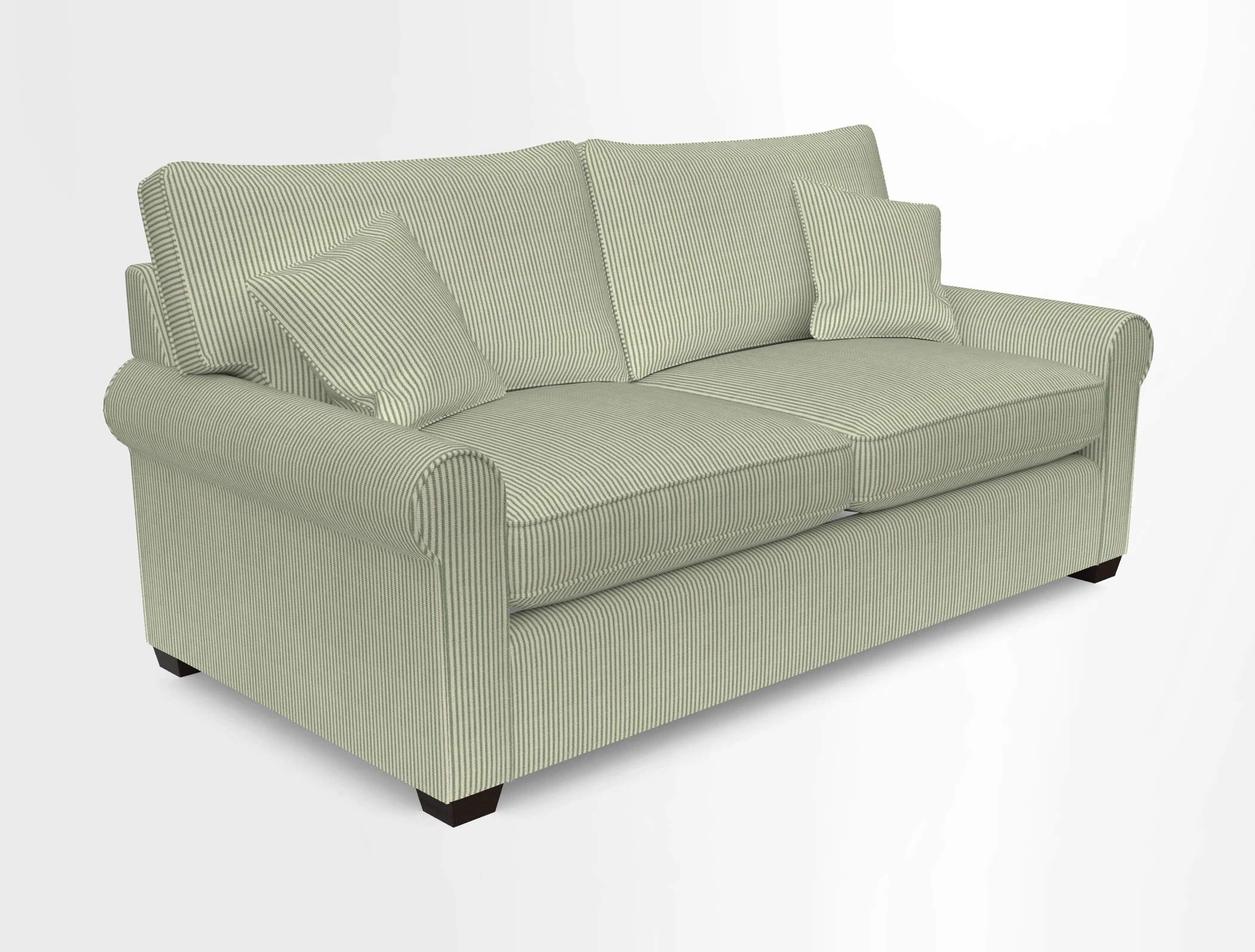 Bignor 3 Seater Sofa in V&A Drawn From Nature Oak Tree Gold