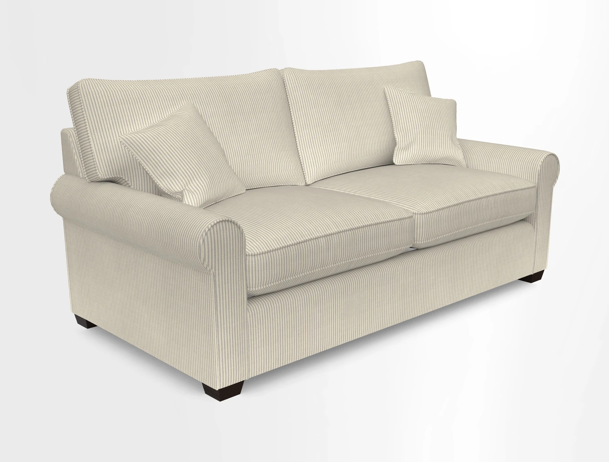 Bignor 3 Seater Sofa in V&A Drawn From Nature Oak Tree Gold