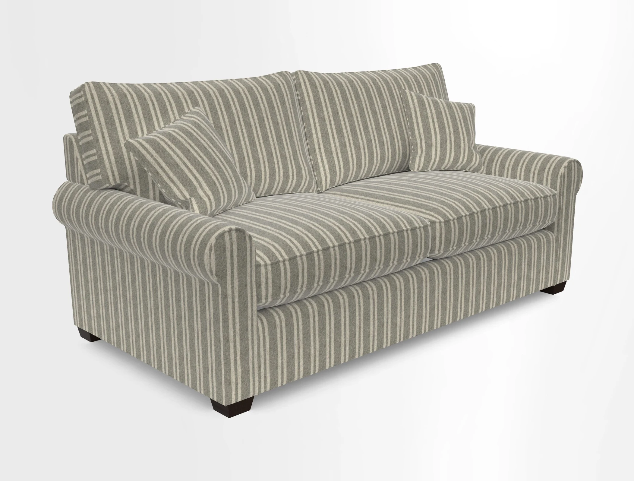 Bignor 3 Seater Sofa in V&A Drawn From Nature Oak Tree Gold