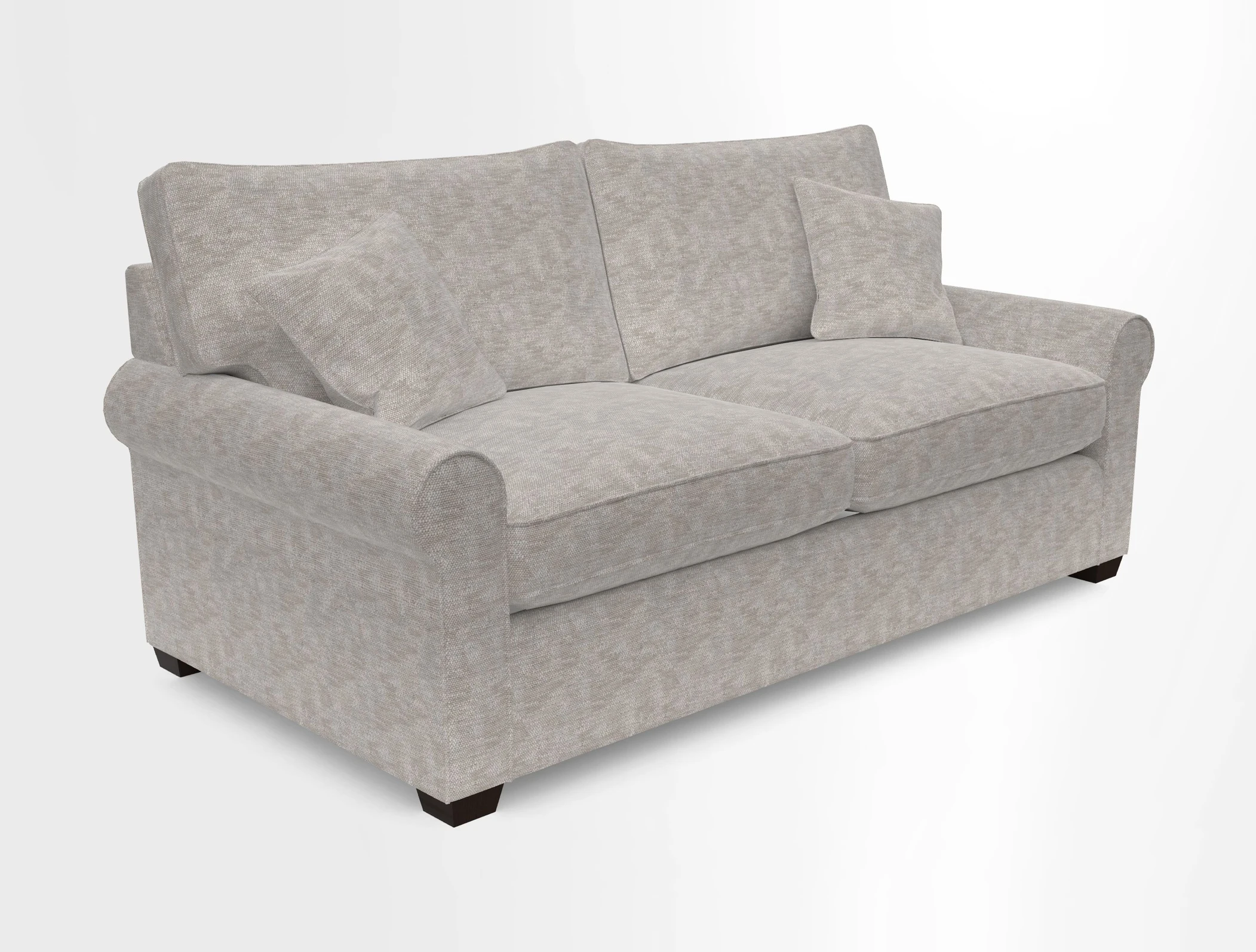 Bignor 3 Seater Sofa in V&A Drawn From Nature Oak Tree Gold