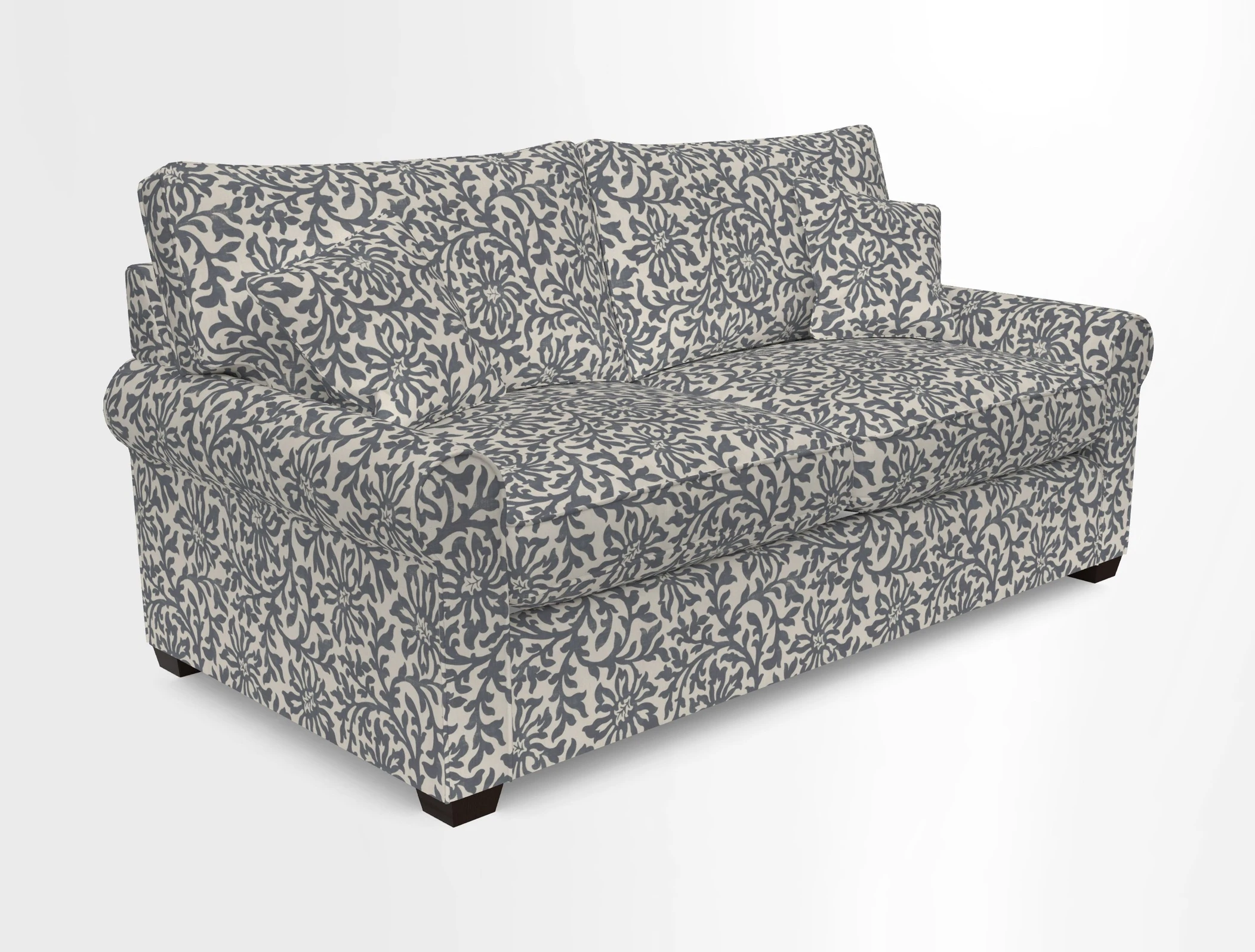 Bignor 3 Seater Sofa in V&A Drawn From Nature Oak Tree Gold