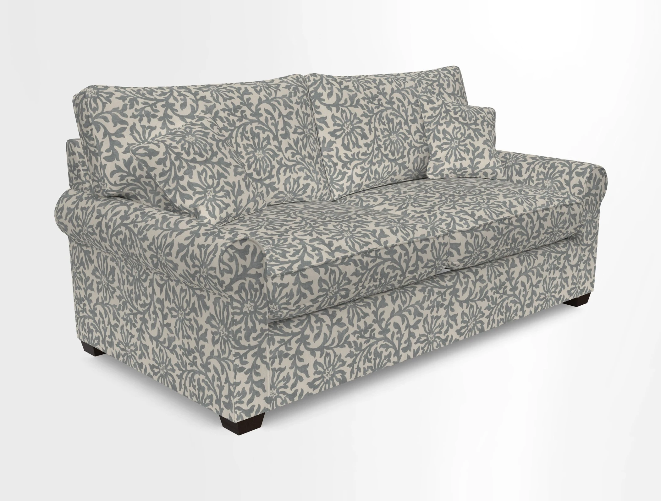 Bignor 3 Seater Sofa in V&A Drawn From Nature Oak Tree Gold