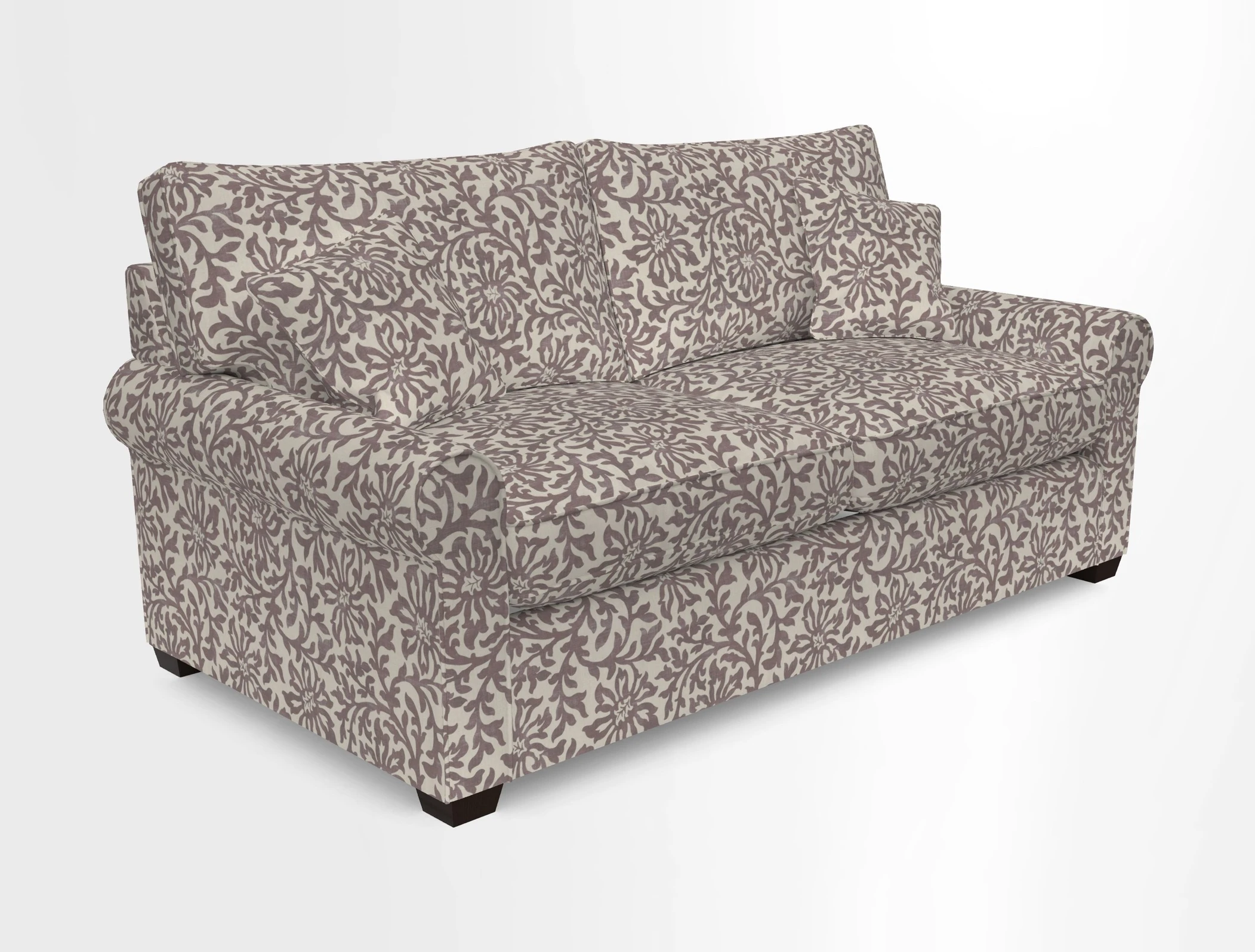 Bignor 3 Seater Sofa in V&A Drawn From Nature Oak Tree Gold