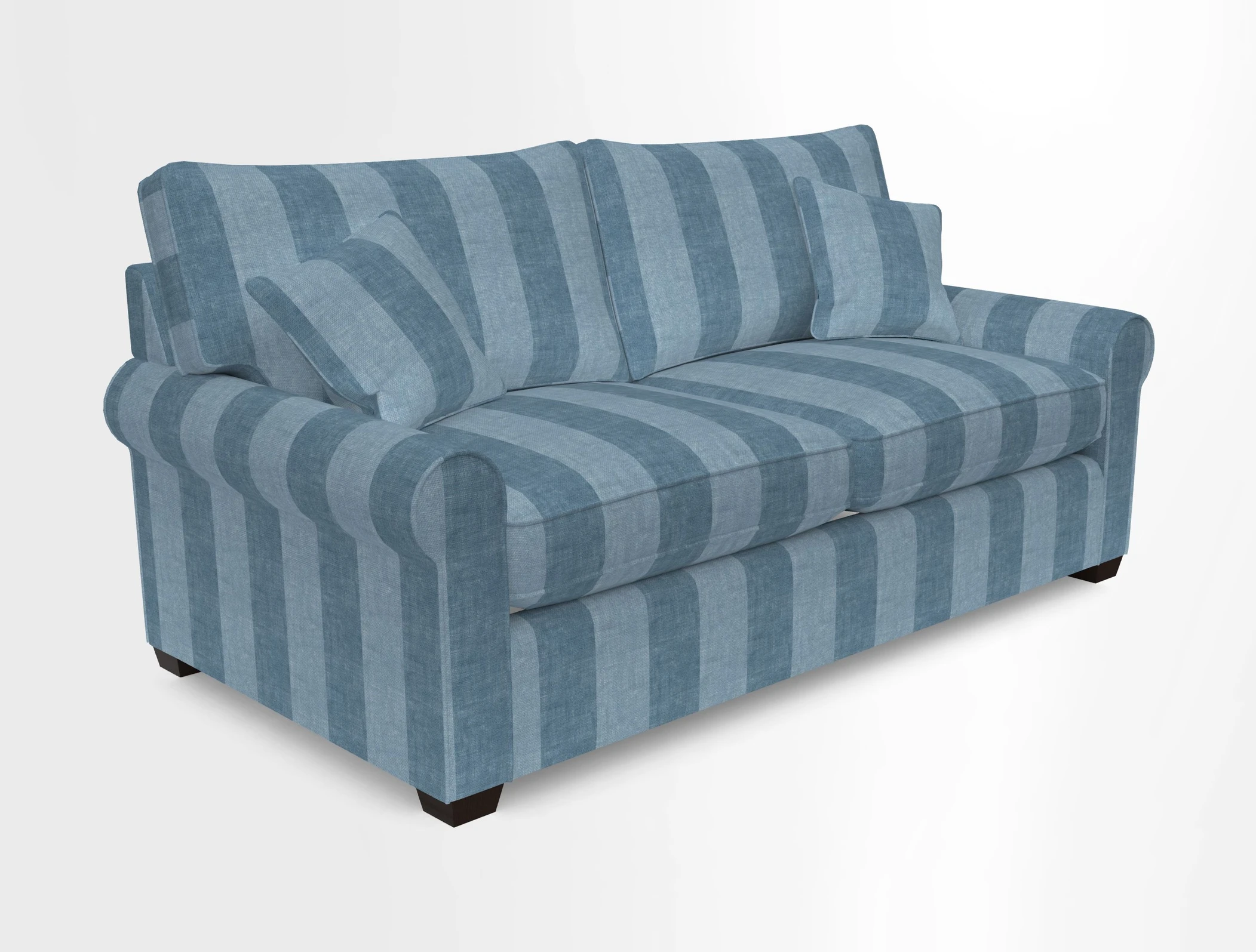 Bignor 3 Seater Sofa in V&A Drawn From Nature Oak Tree Gold