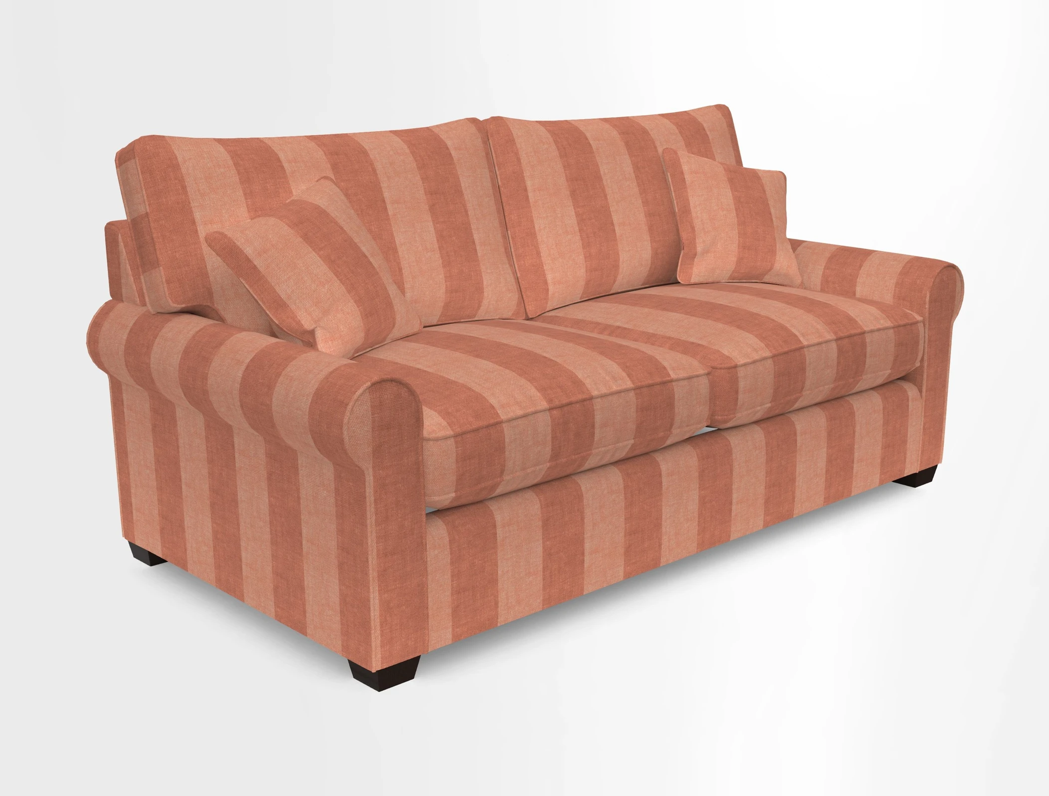 Bignor 3 Seater Sofa in V&A Drawn From Nature Oak Tree Gold
