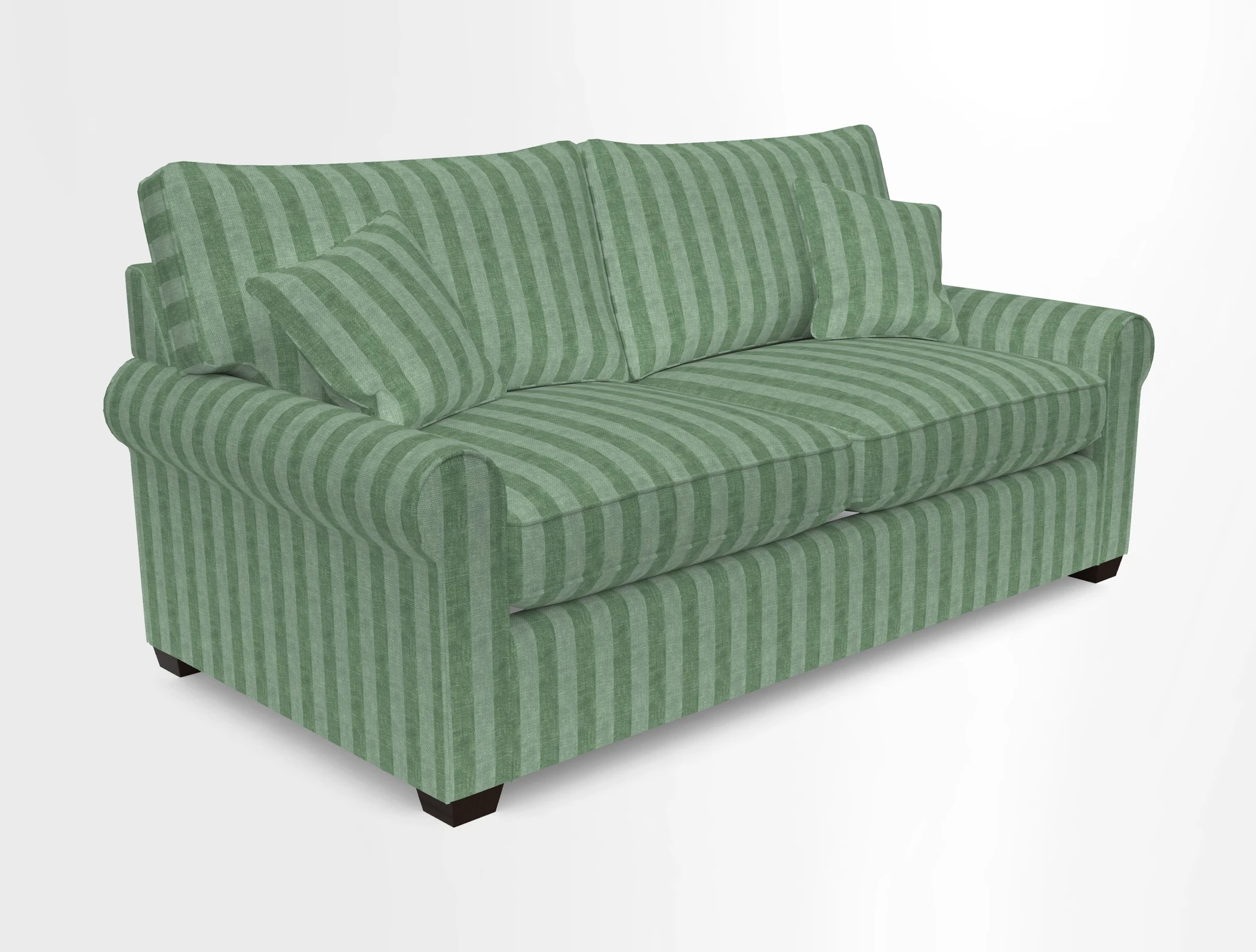 Bignor 3 Seater Sofa in V&A Drawn From Nature Oak Tree Gold