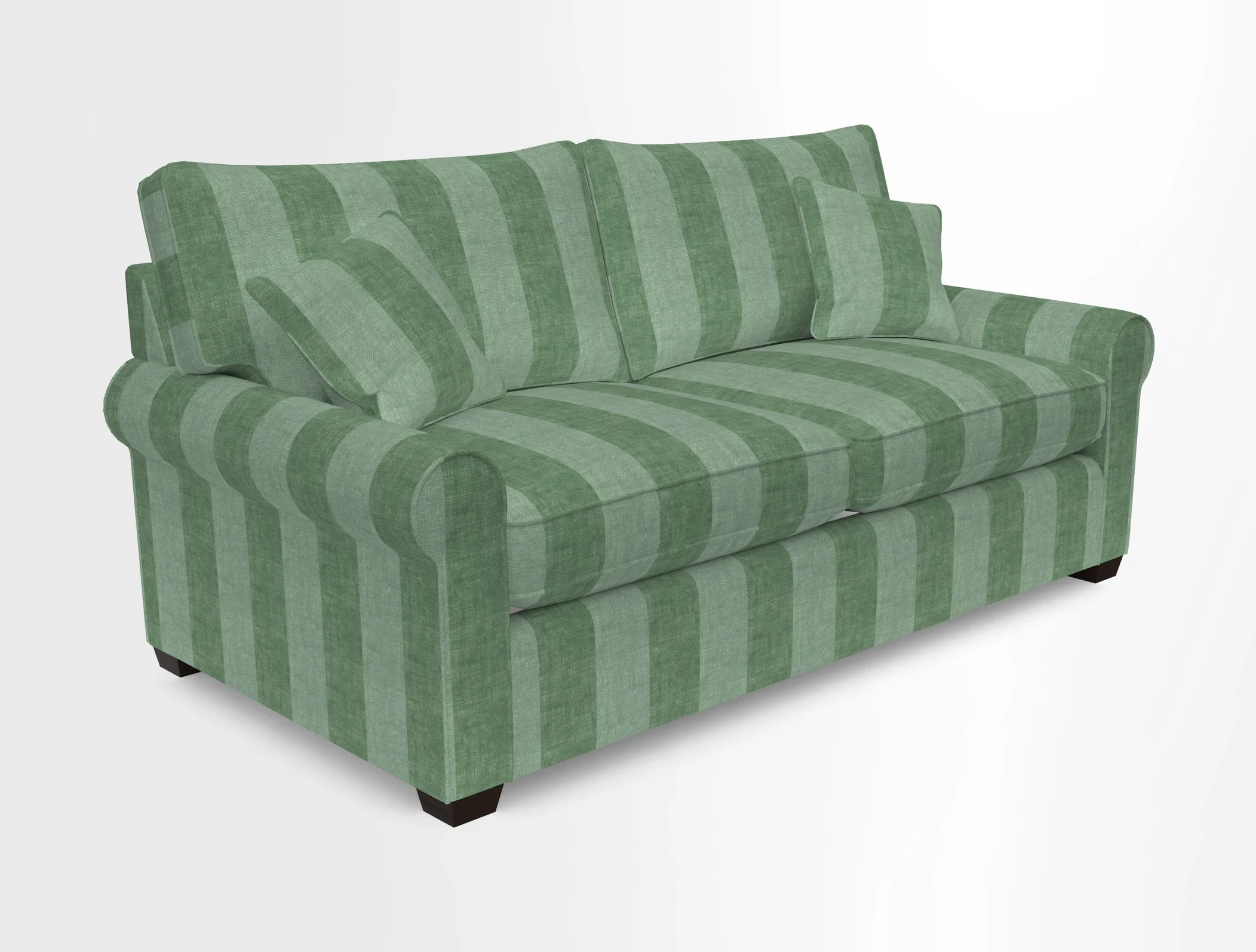 Bignor 3 Seater Sofa in V&A Drawn From Nature Oak Tree Gold