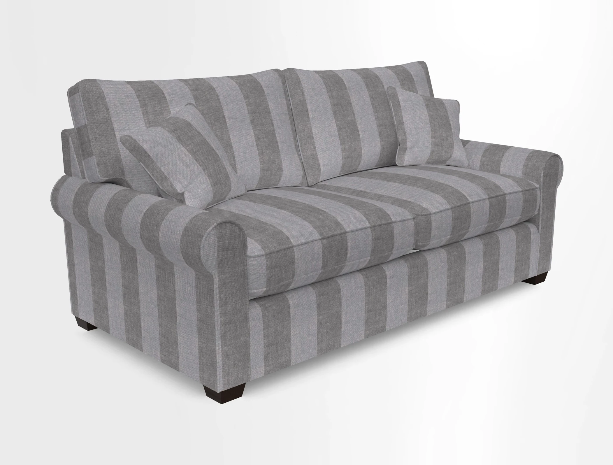 Bignor 3 Seater Sofa in V&A Drawn From Nature Oak Tree Gold