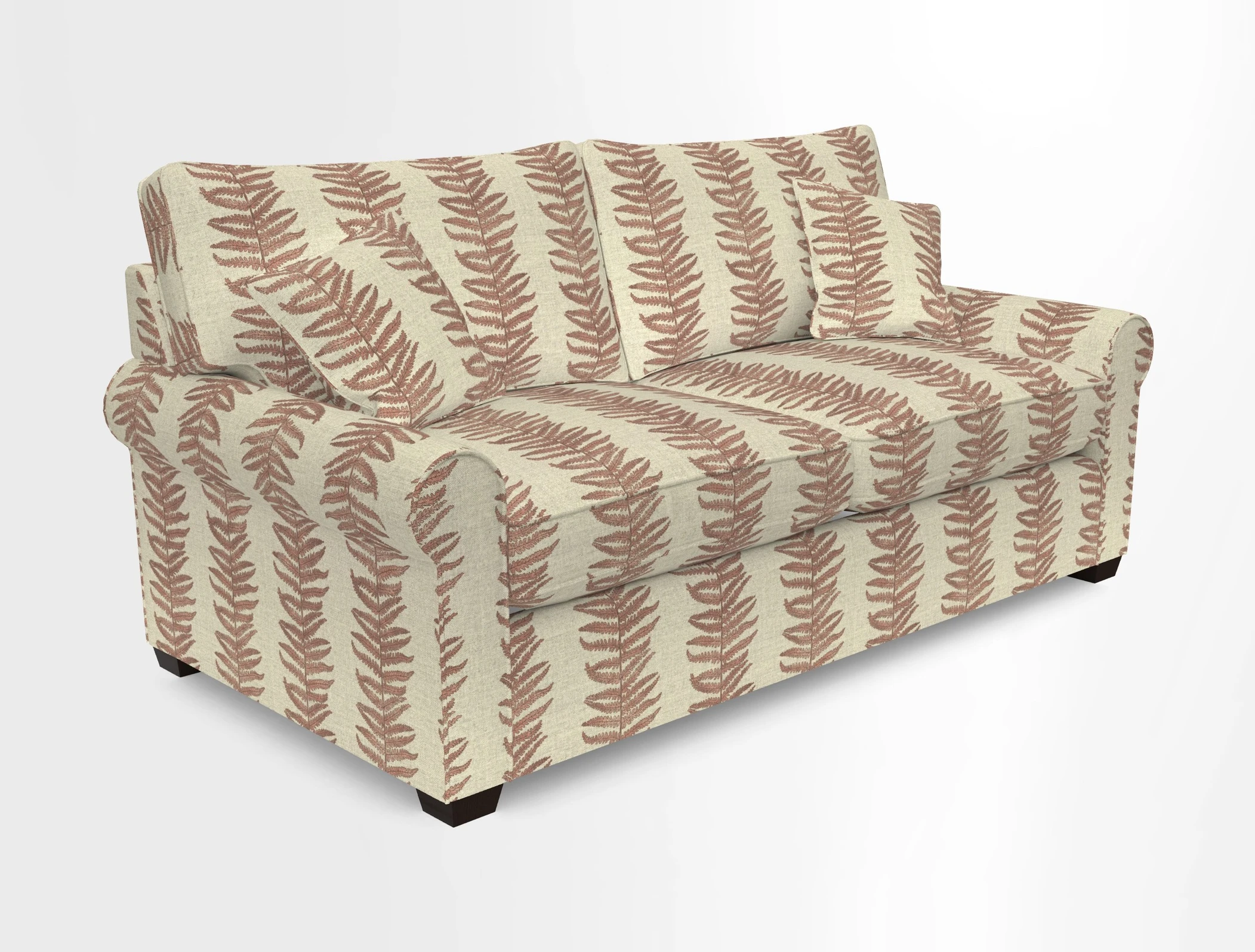 Bignor 3 Seater Sofa in V&A Drawn From Nature Oak Tree Gold