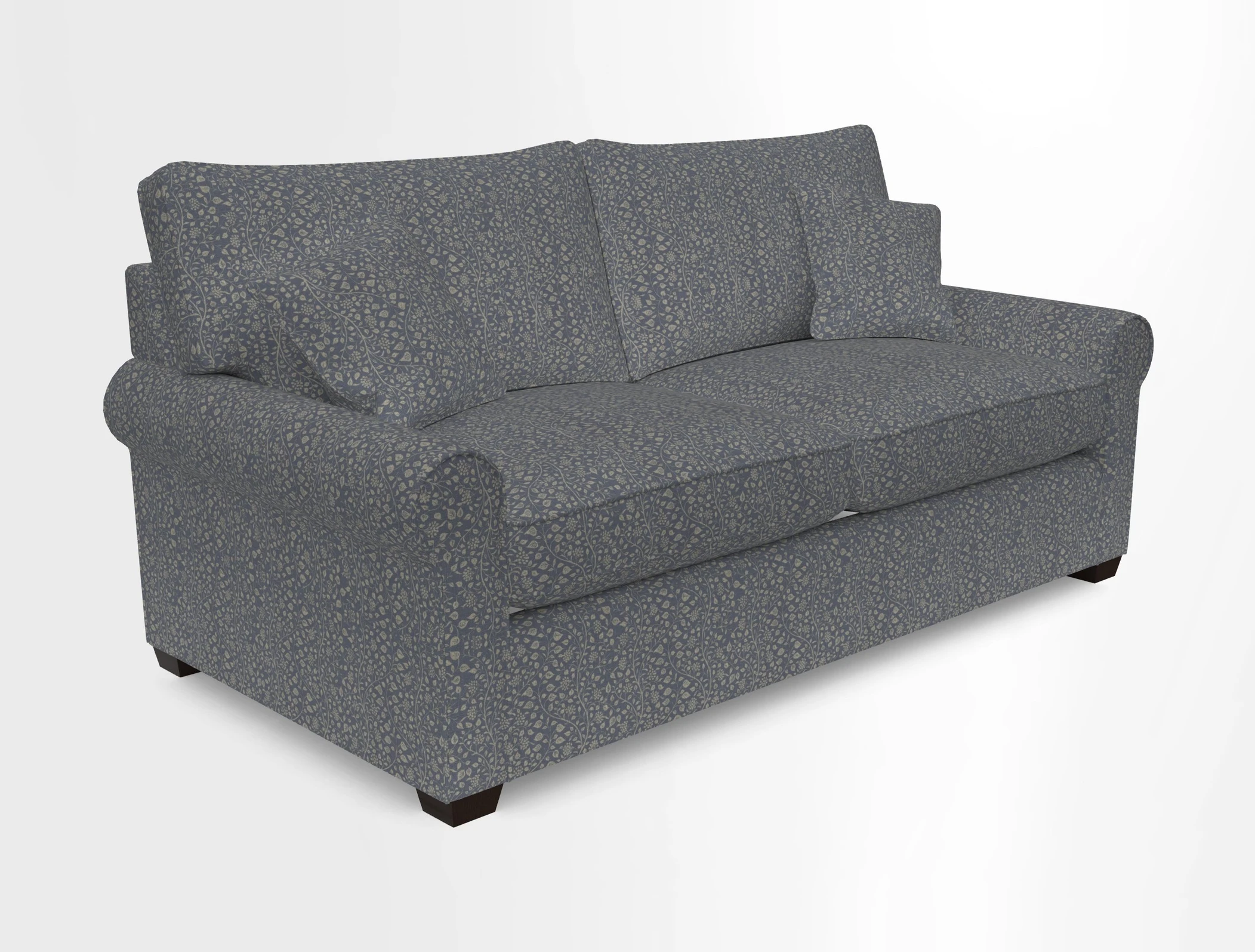 Bignor 3 Seater Sofa in V&A Drawn From Nature Oak Tree Gold