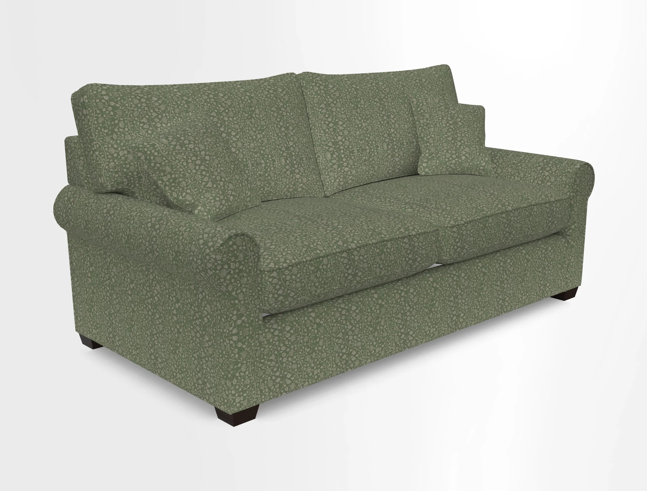 Bignor 3 Seater Sofa in V&A Drawn From Nature Oak Tree Gold