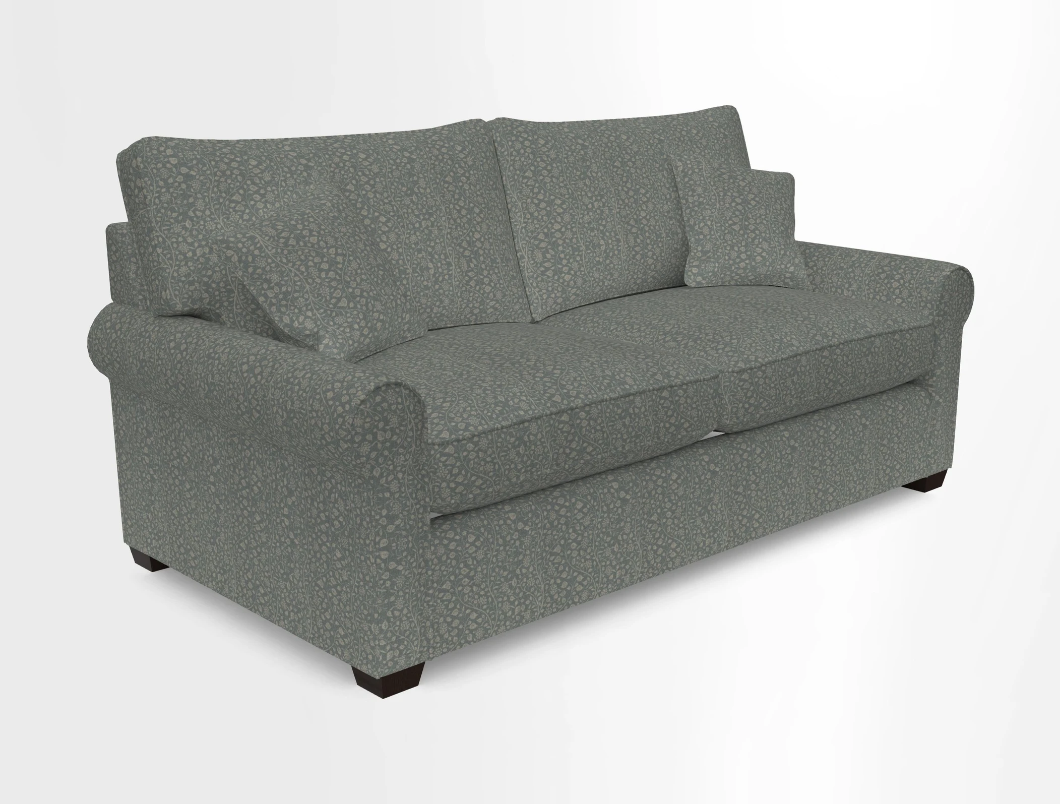Bignor 3 Seater Sofa in V&A Drawn From Nature Oak Tree Gold