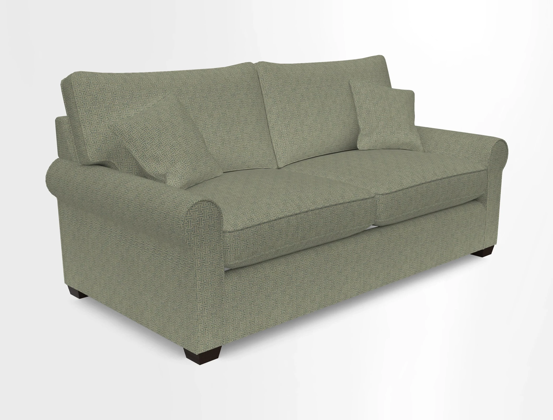 Bignor 3 Seater Sofa in V&A Drawn From Nature Oak Tree Gold