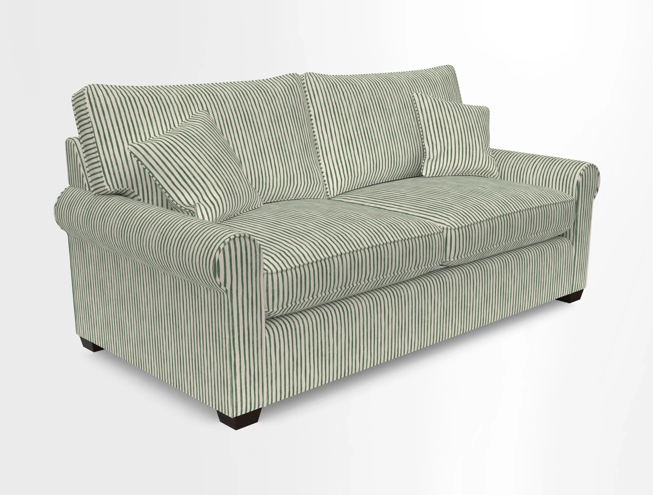 Bignor 3 Seater Sofa in V&A Drawn From Nature Oak Tree Gold