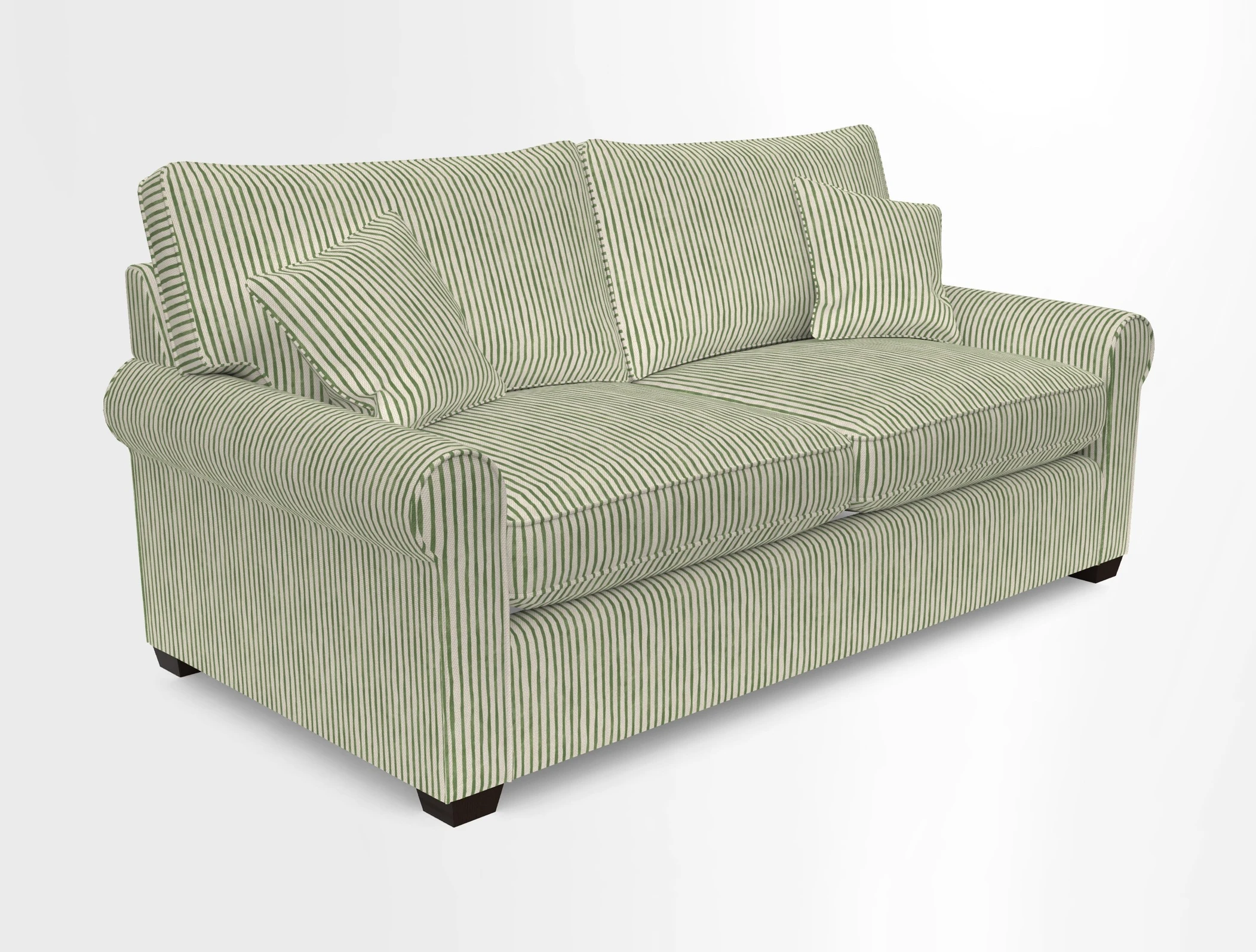 Bignor 3 Seater Sofa in V&A Drawn From Nature Oak Tree Gold