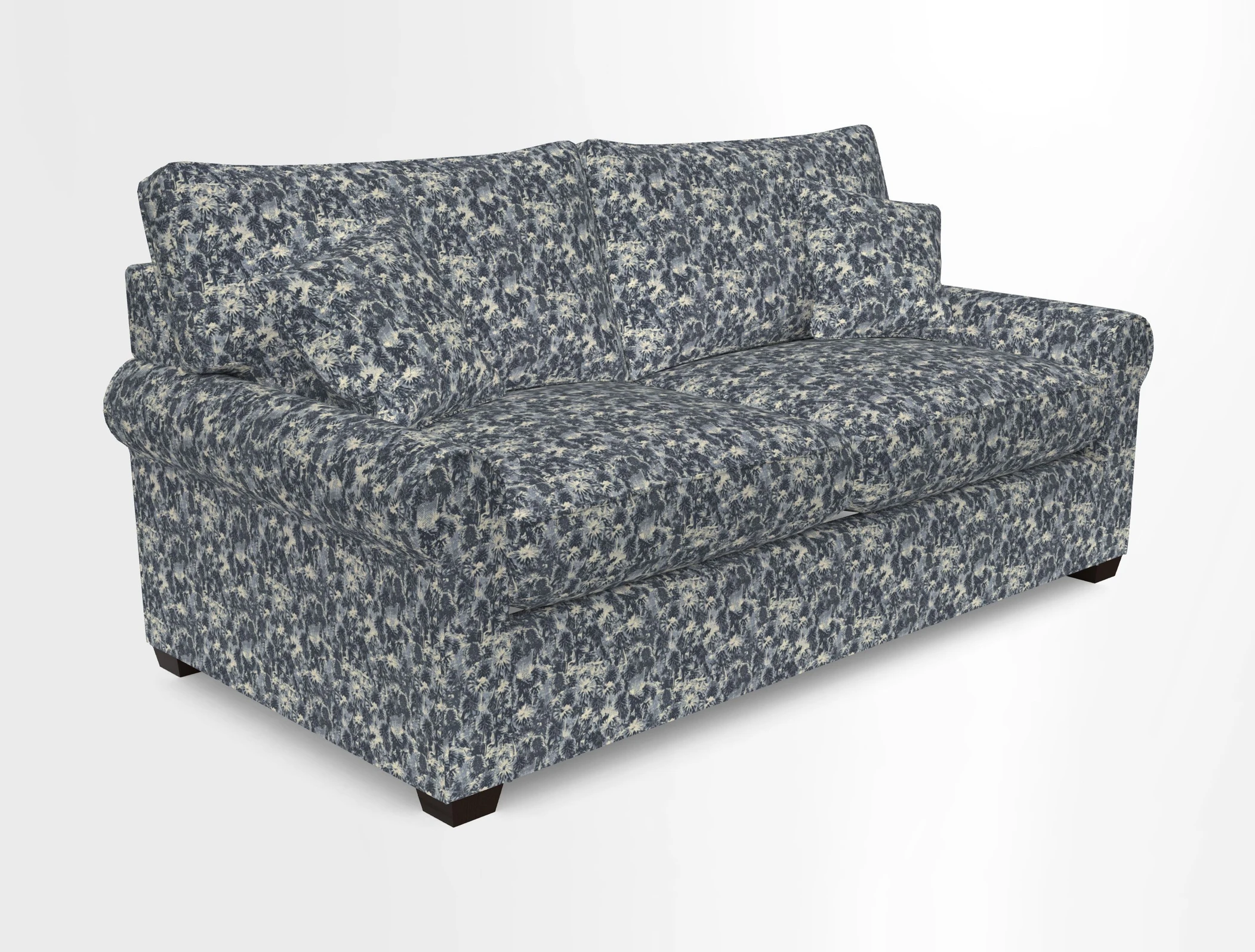 Bignor 3 Seater Sofa in V&A Drawn From Nature Oak Tree Gold
