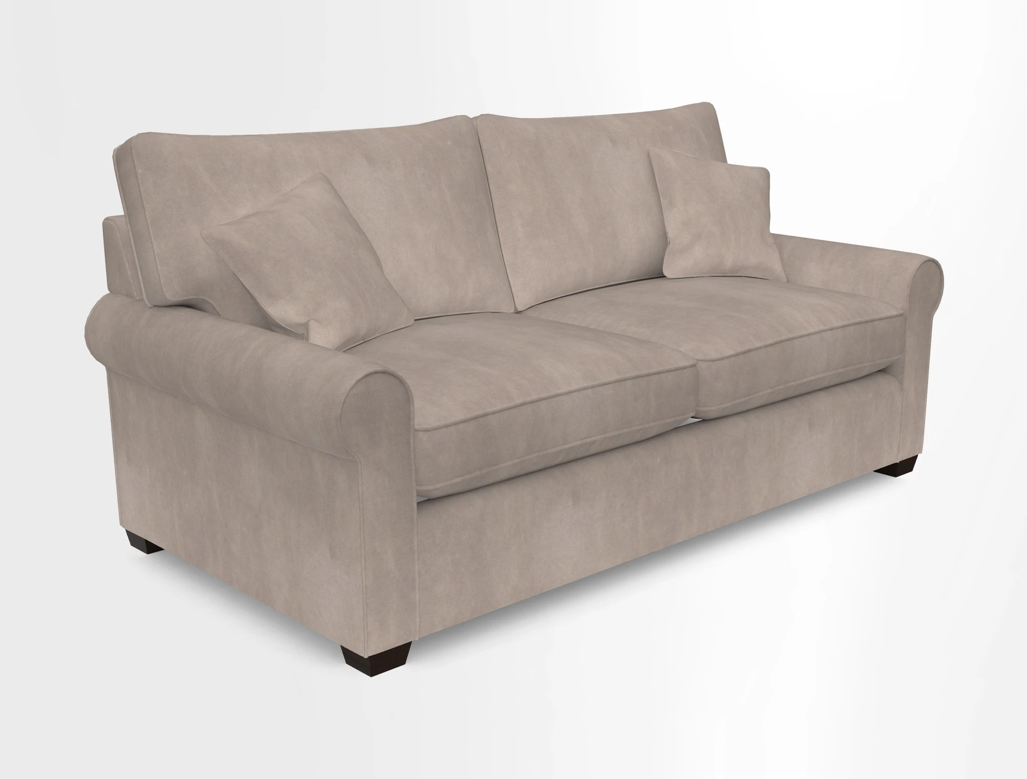 Bignor 3 Seater Sofa in V&A Drawn From Nature Oak Tree Gold