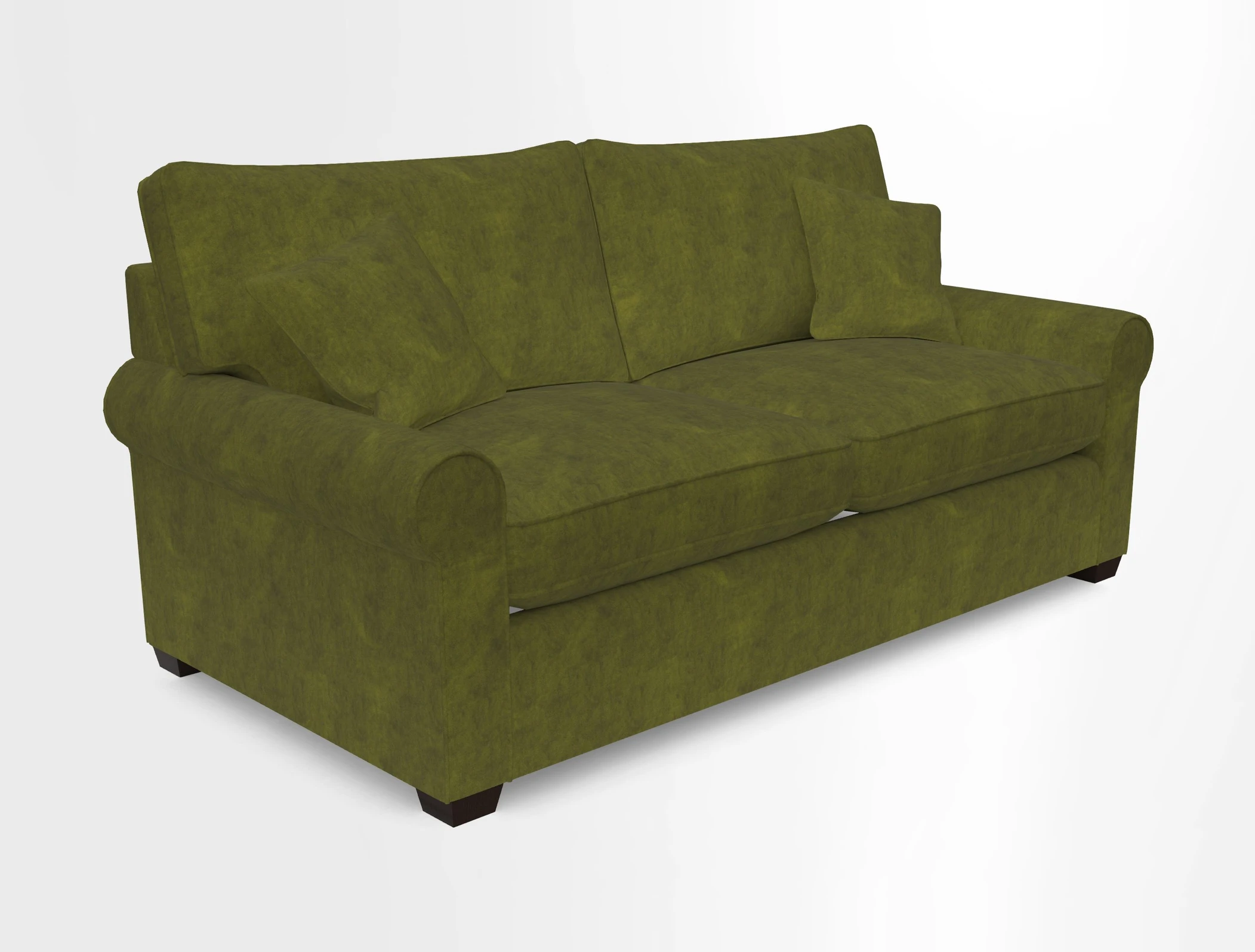 Bignor 3 Seater Sofa in V&A Drawn From Nature Oak Tree Gold