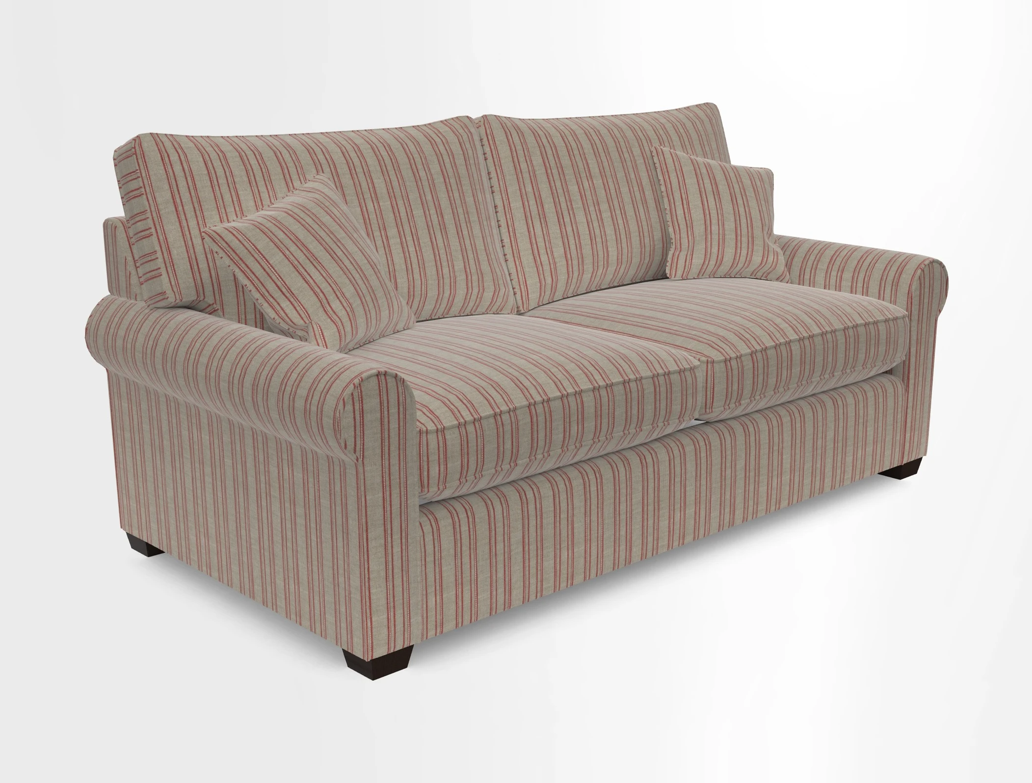 Bignor 3 Seater Sofa in V&A Drawn From Nature Oak Tree Gold