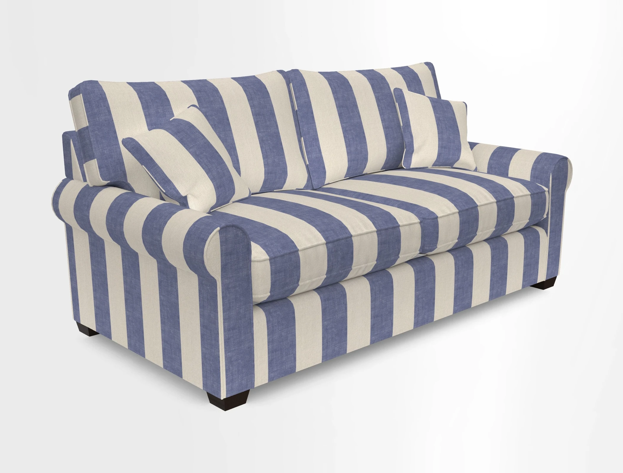 Bignor 3 Seater Sofa in V&A Drawn From Nature Oak Tree Gold