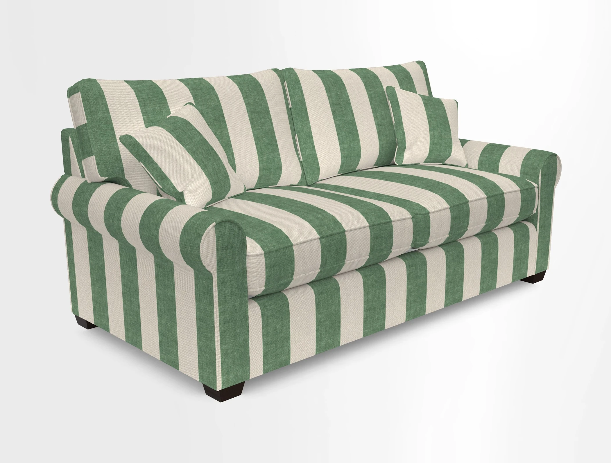 Bignor 3 Seater Sofa in V&A Drawn From Nature Oak Tree Gold