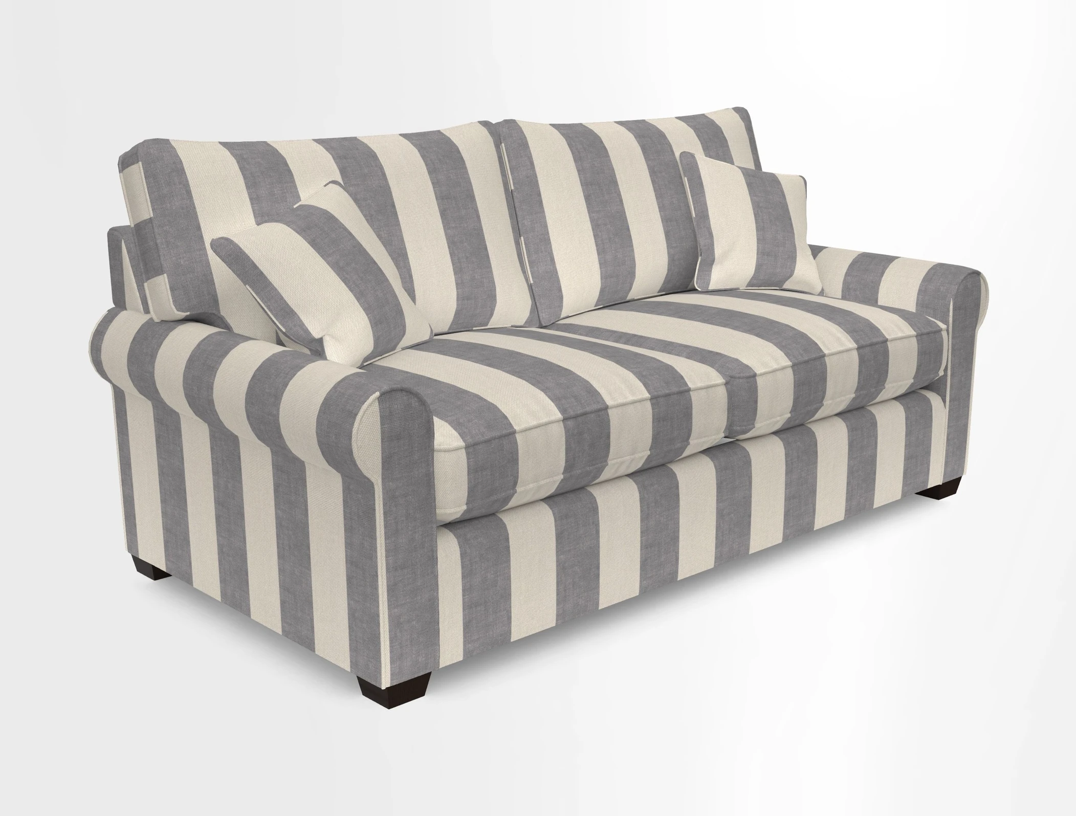 Bignor 3 Seater Sofa in V&A Drawn From Nature Oak Tree Gold