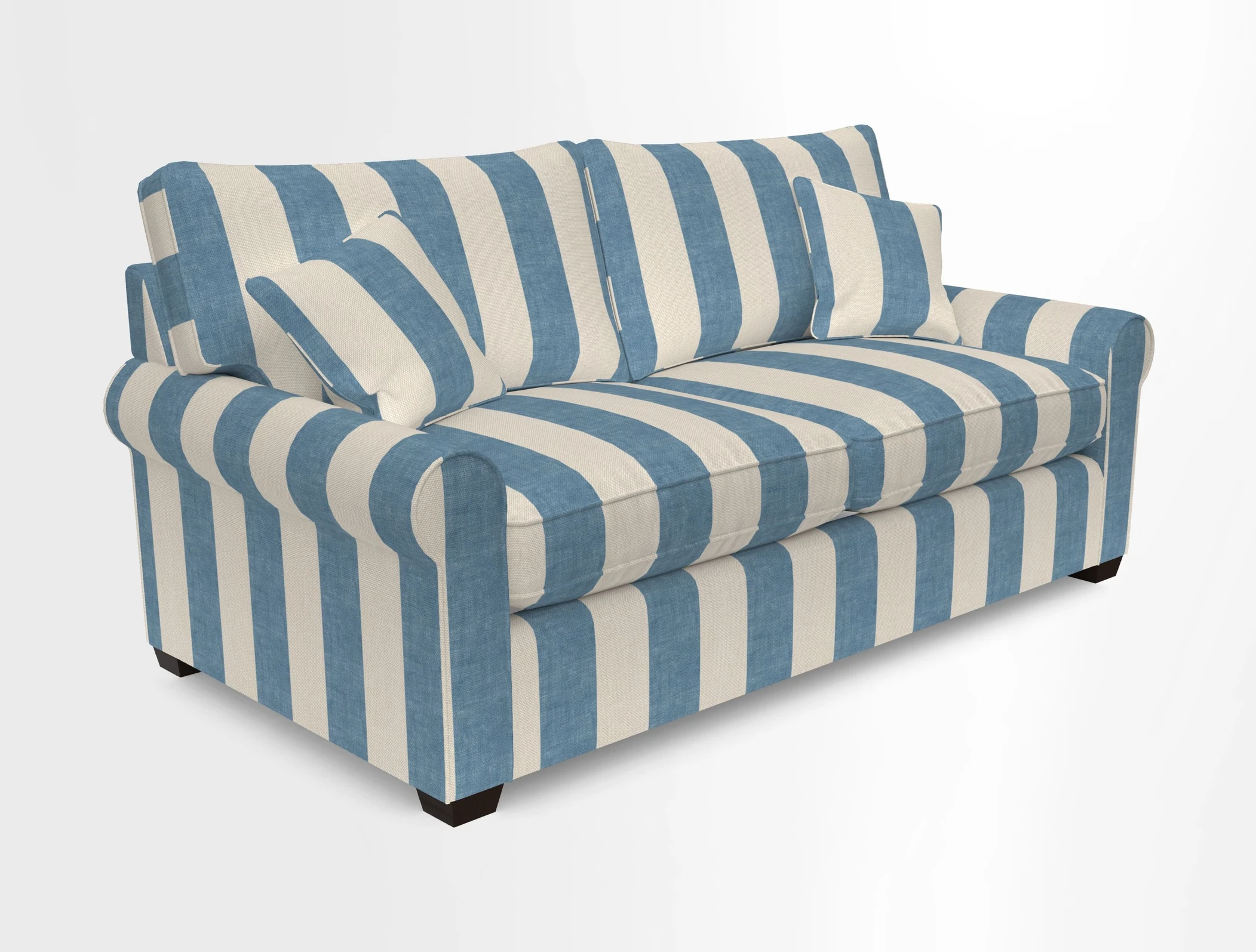 Bignor 3 Seater Sofa in V&A Drawn From Nature Oak Tree Gold