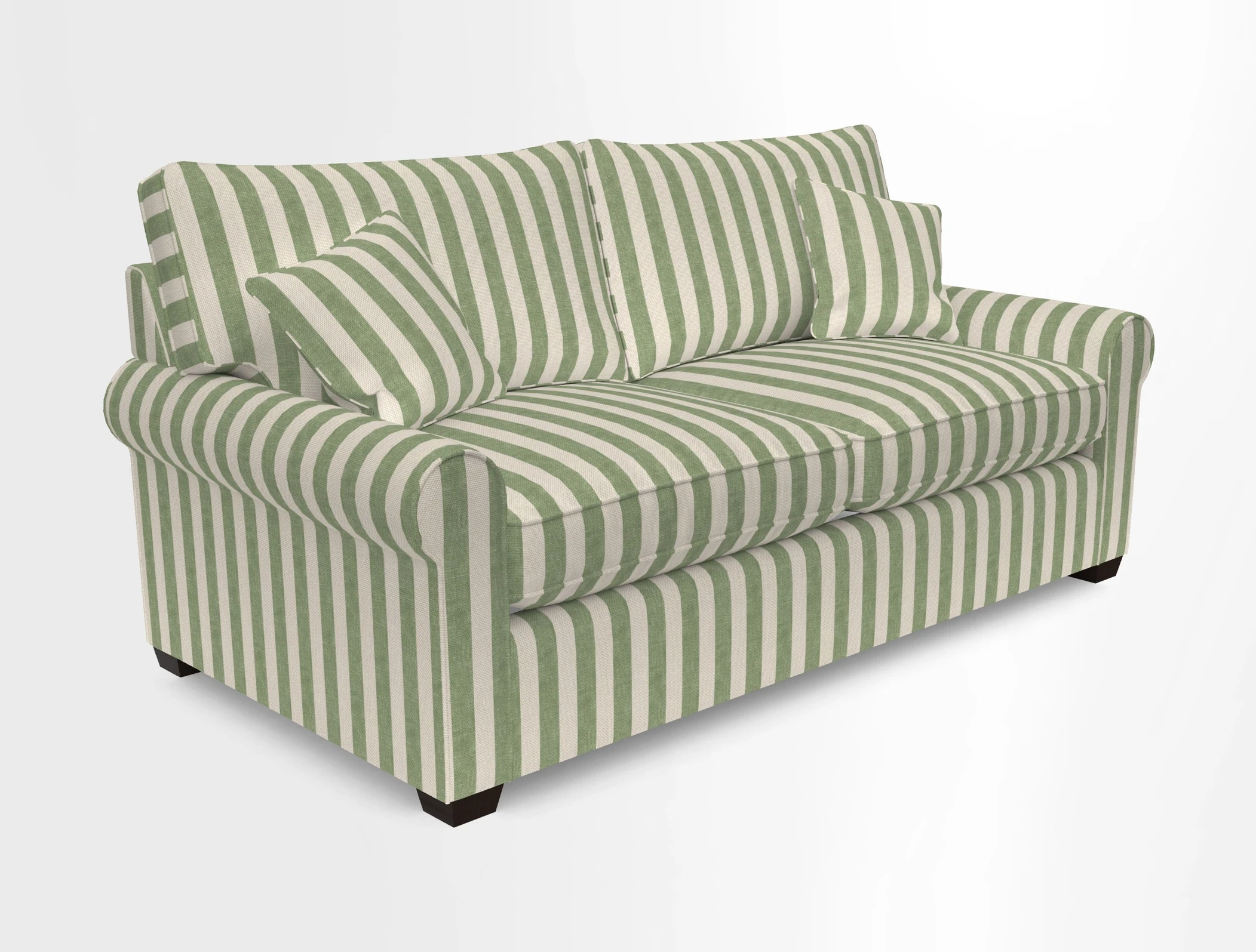 Bignor 3 Seater Sofa in V&A Drawn From Nature Oak Tree Gold