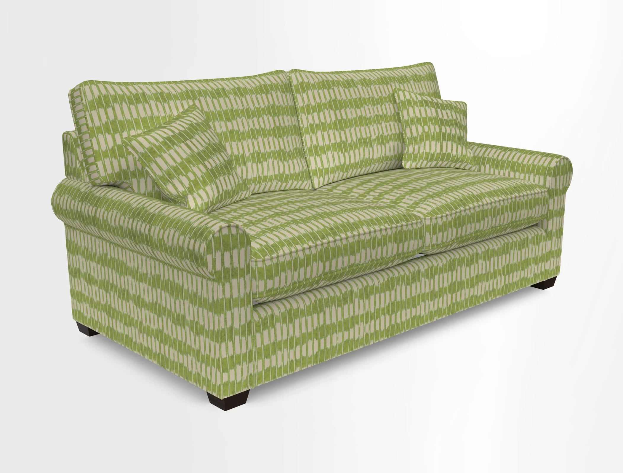 Bignor 3 Seater Sofa in V&A Drawn From Nature Oak Tree Gold
