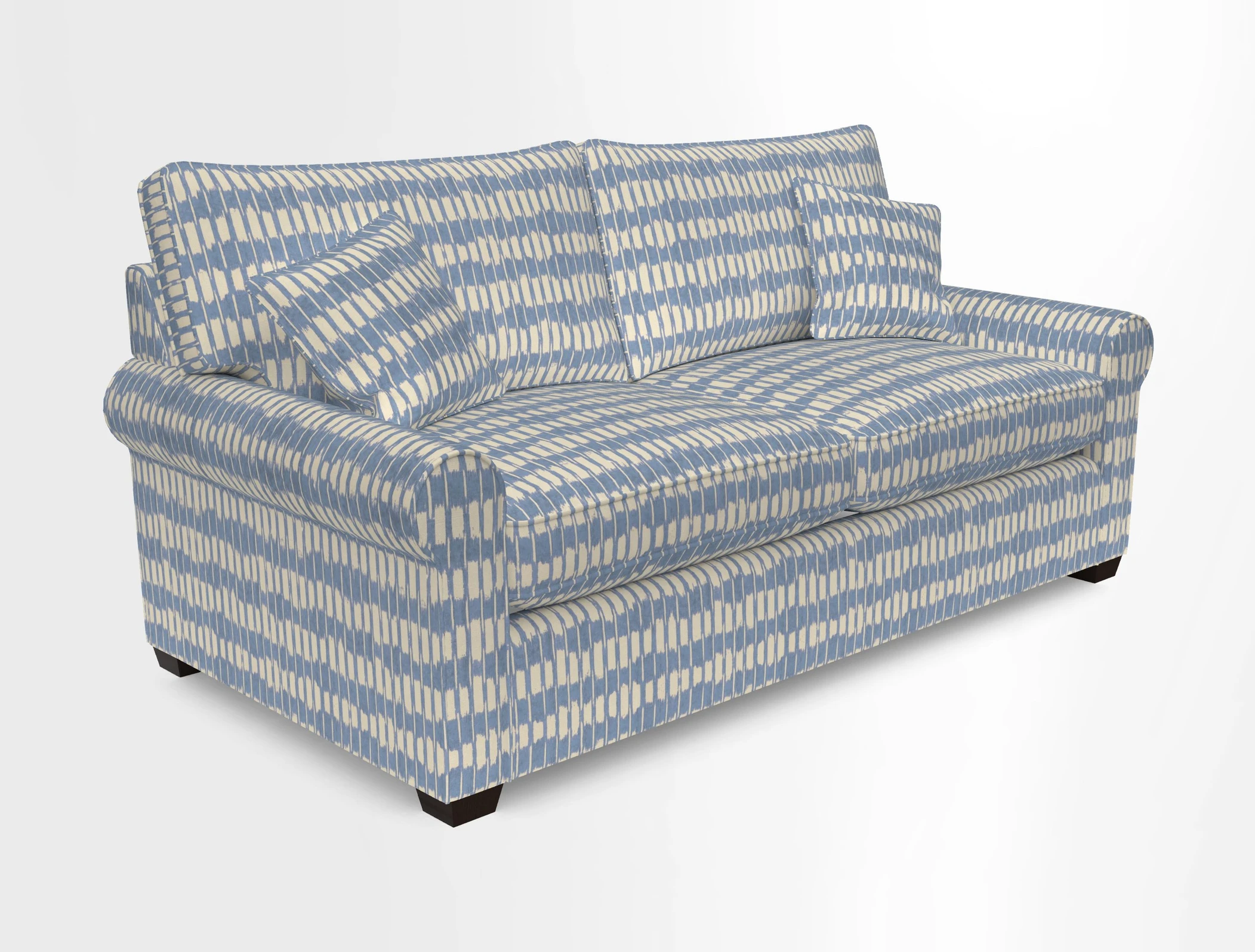 Bignor 3 Seater Sofa in V&A Drawn From Nature Oak Tree Gold
