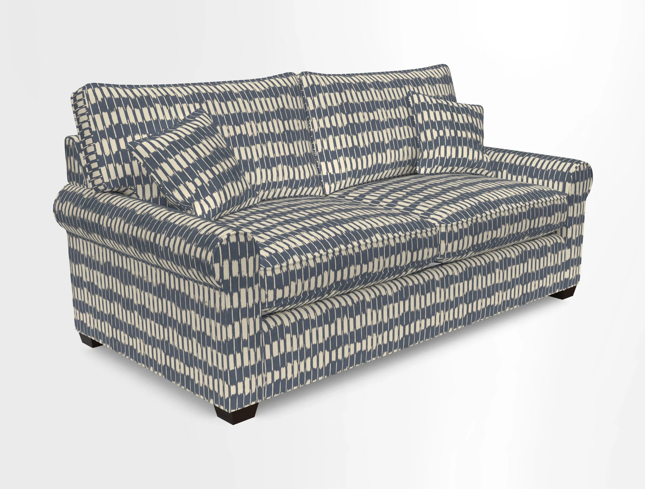 Bignor 3 Seater Sofa in V&A Drawn From Nature Oak Tree Gold