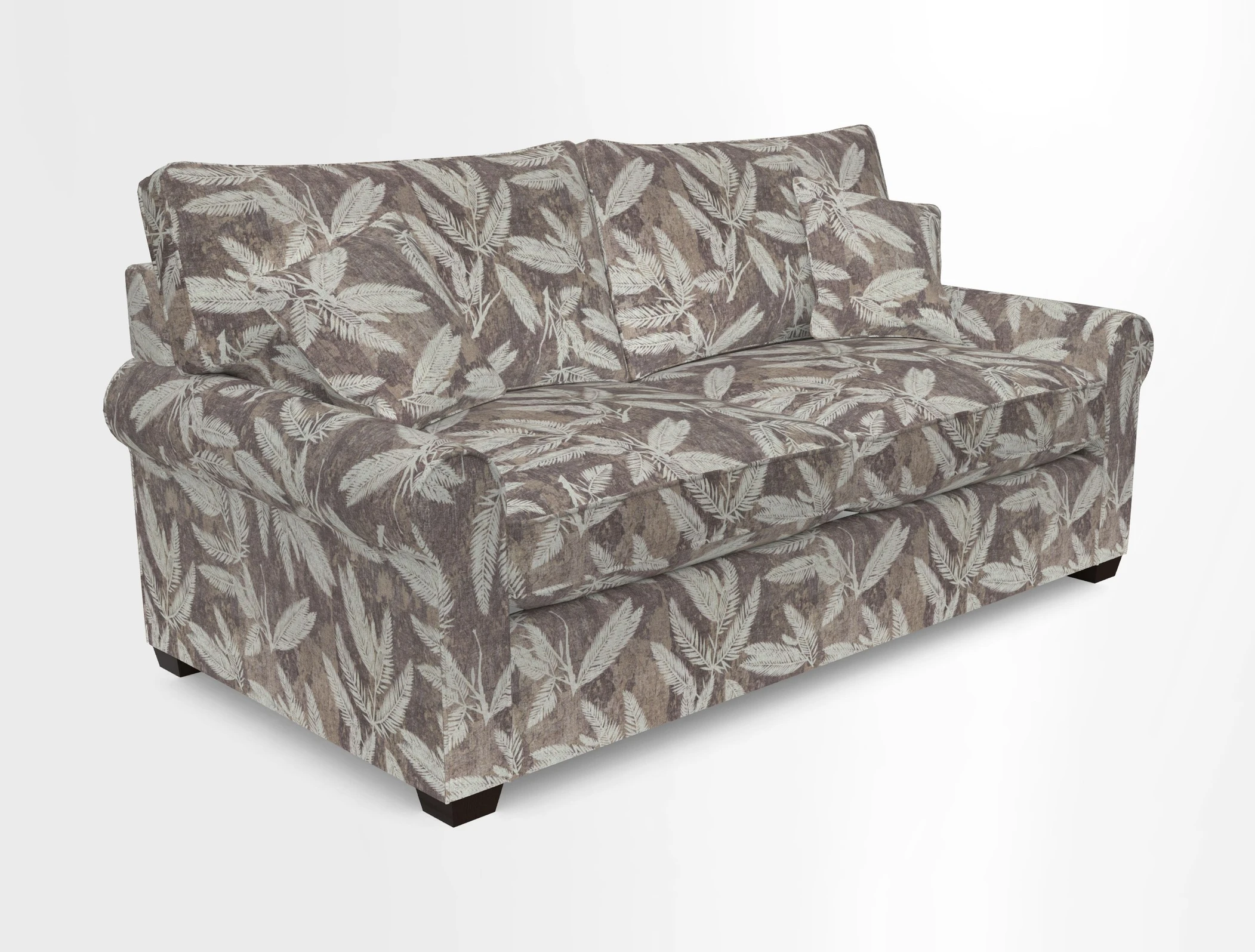 Bignor 3 Seater Sofa in V&A Drawn From Nature Oak Tree Gold