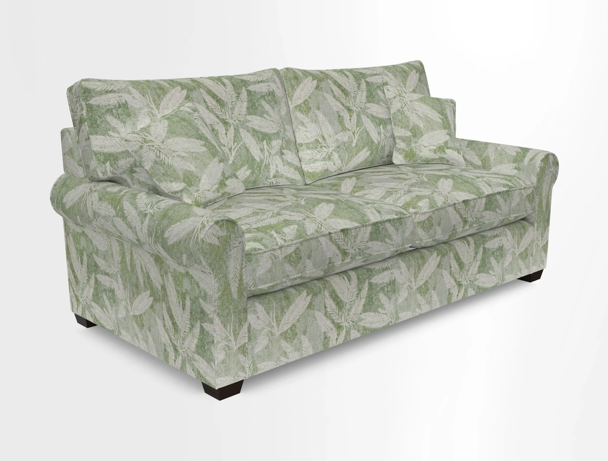 Bignor 3 Seater Sofa in V&A Drawn From Nature Oak Tree Gold