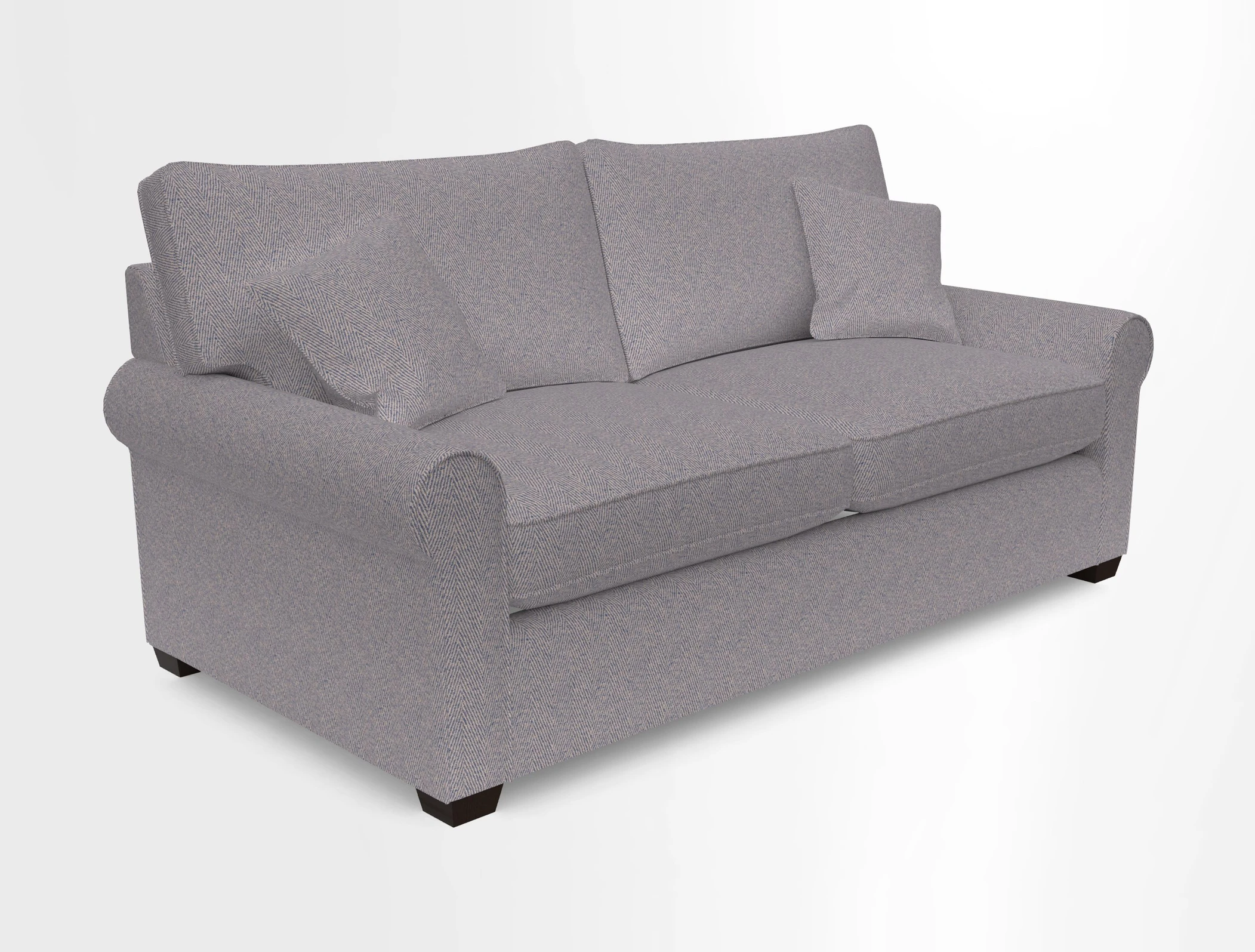 Bignor 3 Seater Sofa in V&A Drawn From Nature Oak Tree Gold
