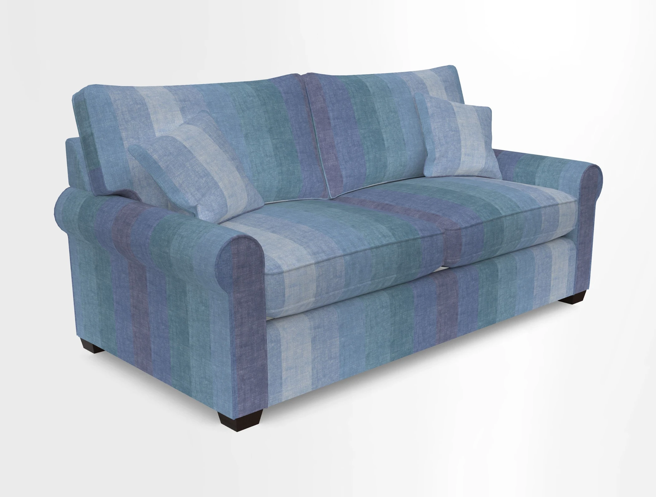 Bignor 3 Seater Sofa in V&A Drawn From Nature Oak Tree Gold