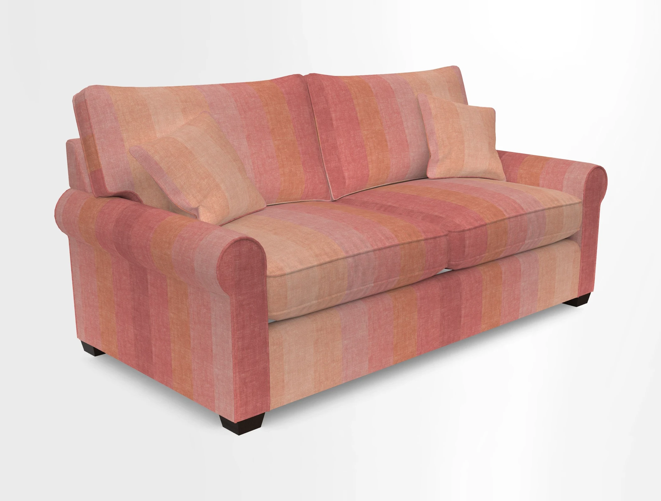 Bignor 3 Seater Sofa in V&A Drawn From Nature Oak Tree Gold