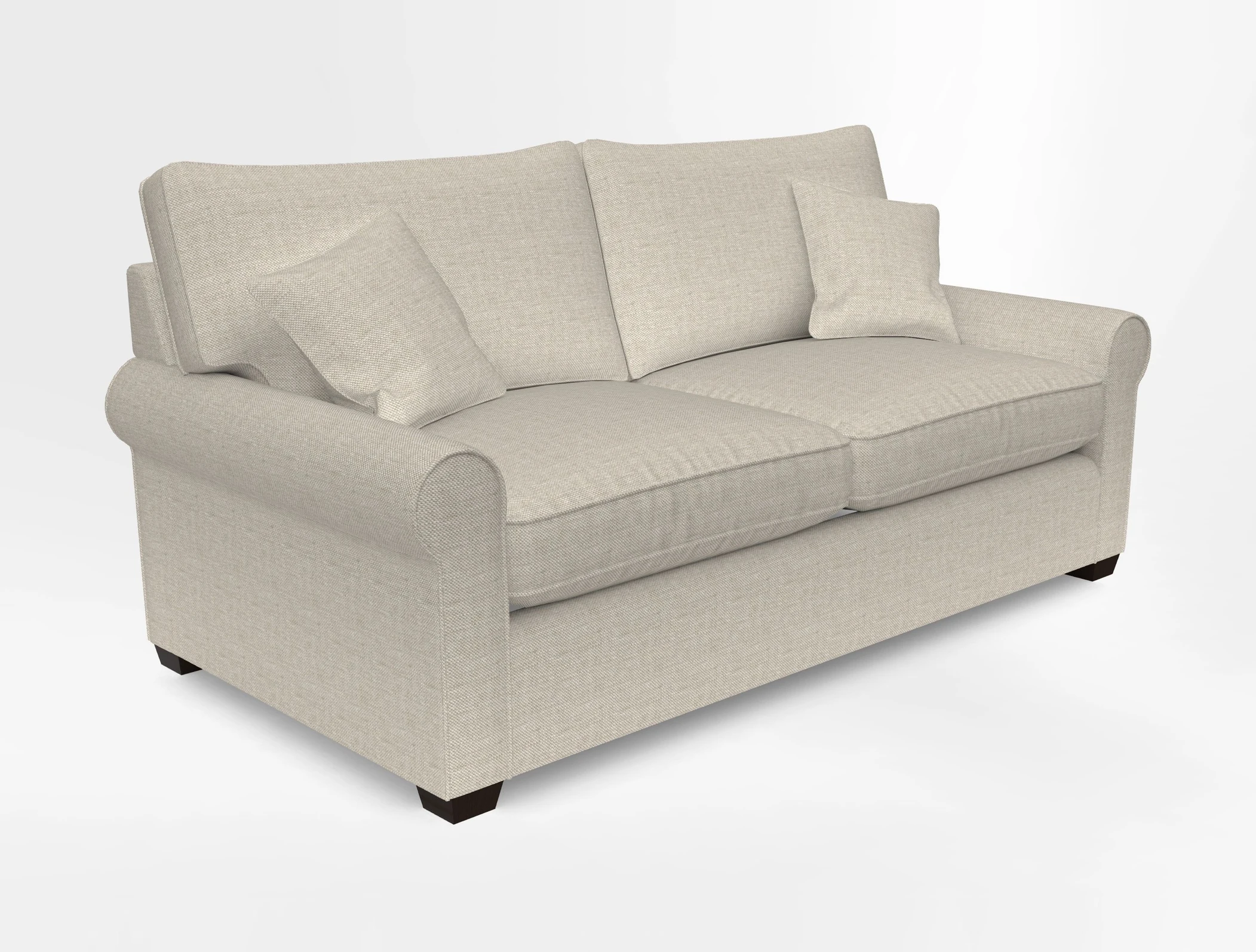 Bignor 3 Seater Sofa in V&A Drawn From Nature Oak Tree Gold
