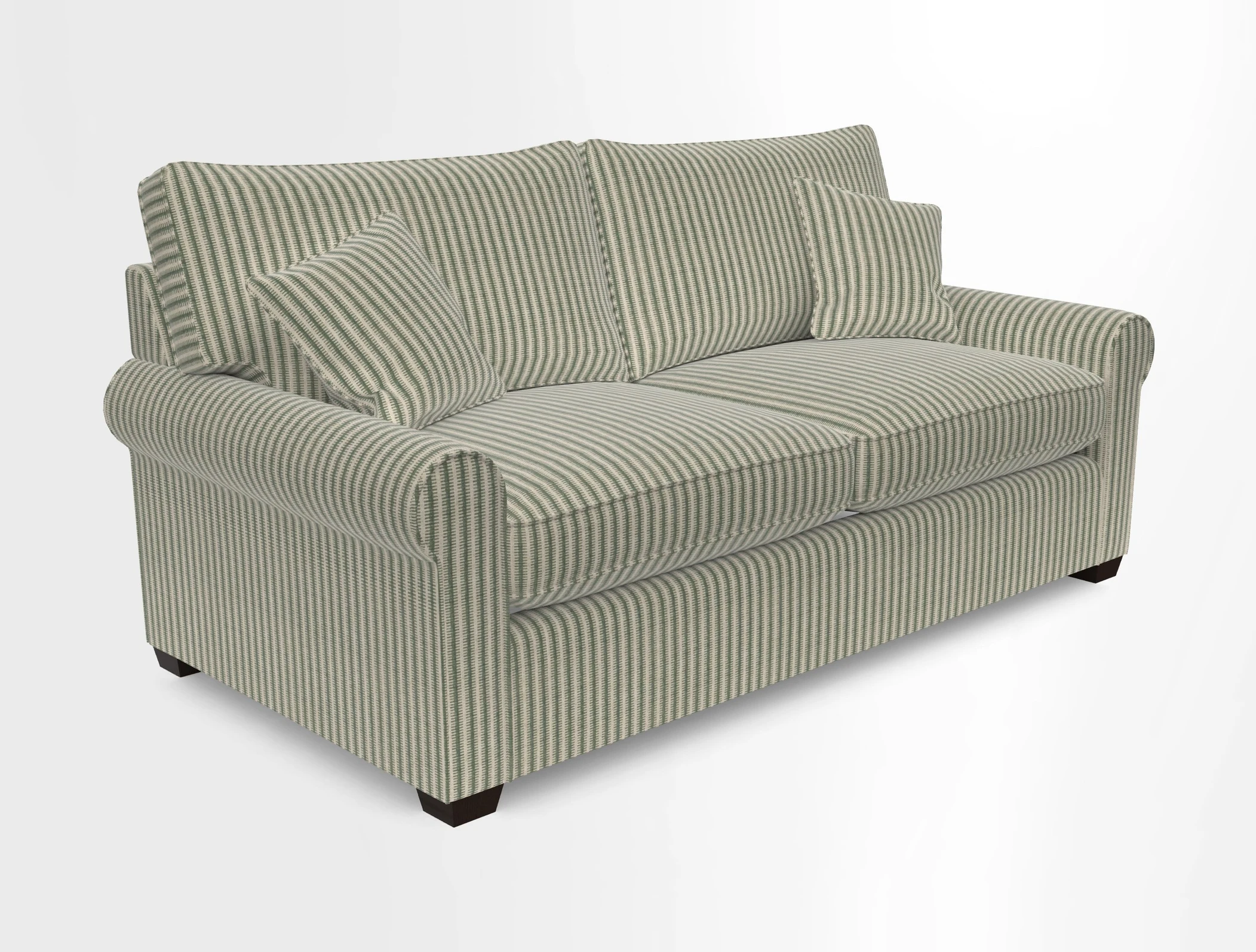 Bignor 3 Seater Sofa in V&A Drawn From Nature Oak Tree Gold