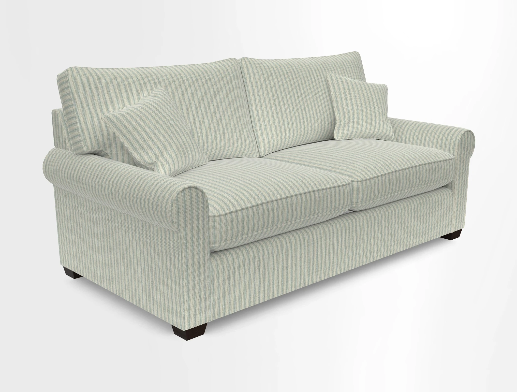 Bignor 3 Seater Sofa in V&A Drawn From Nature Oak Tree Gold