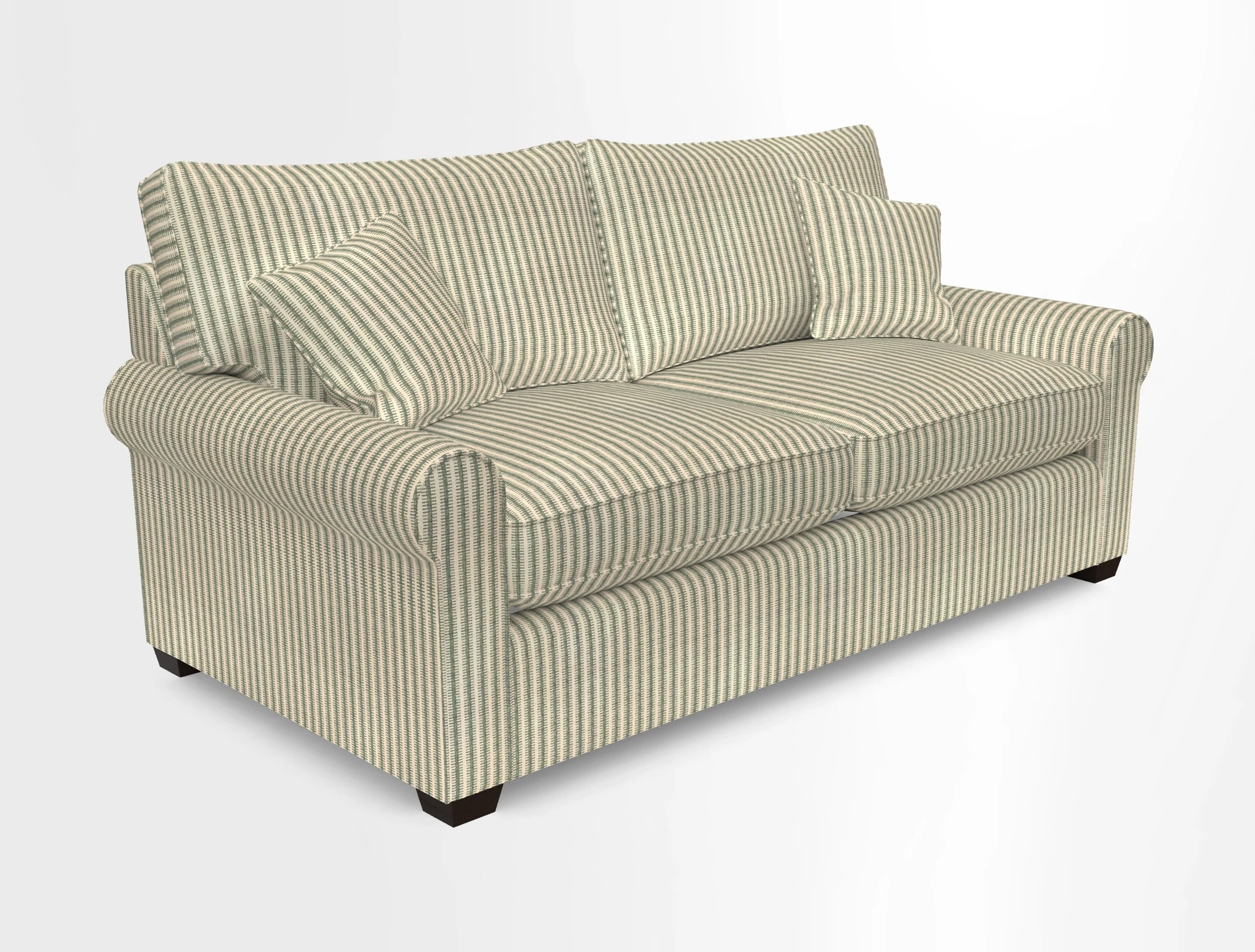 Bignor 3 Seater Sofa in V&A Drawn From Nature Oak Tree Gold